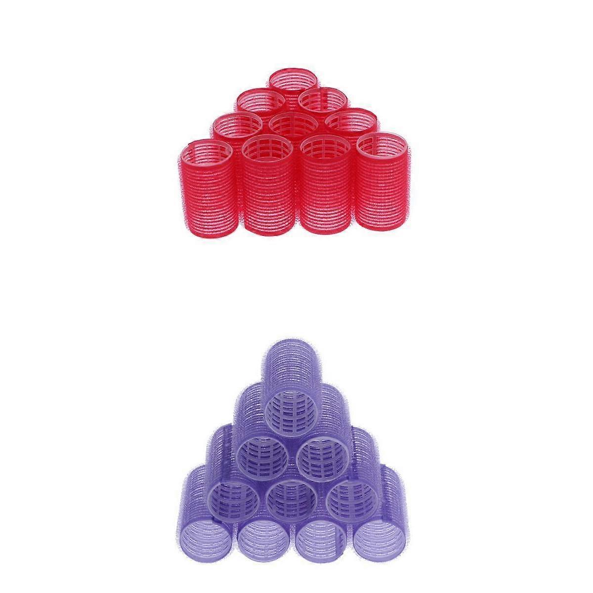 Set of 20 Curling Curls Bangs Roller Self Grip s for
