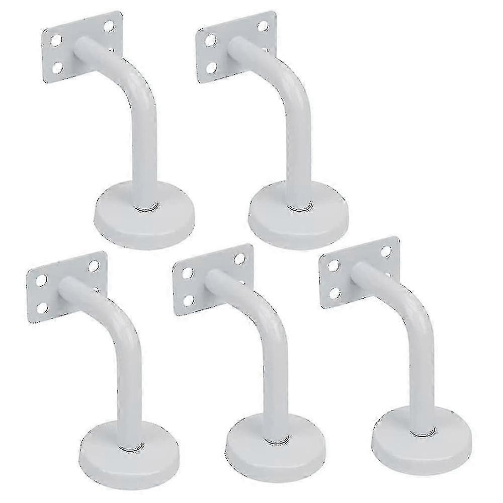 5つの白い階段の手すりブラケット、屋内/屋外の手すりのためのステンレス鋼60x80mm