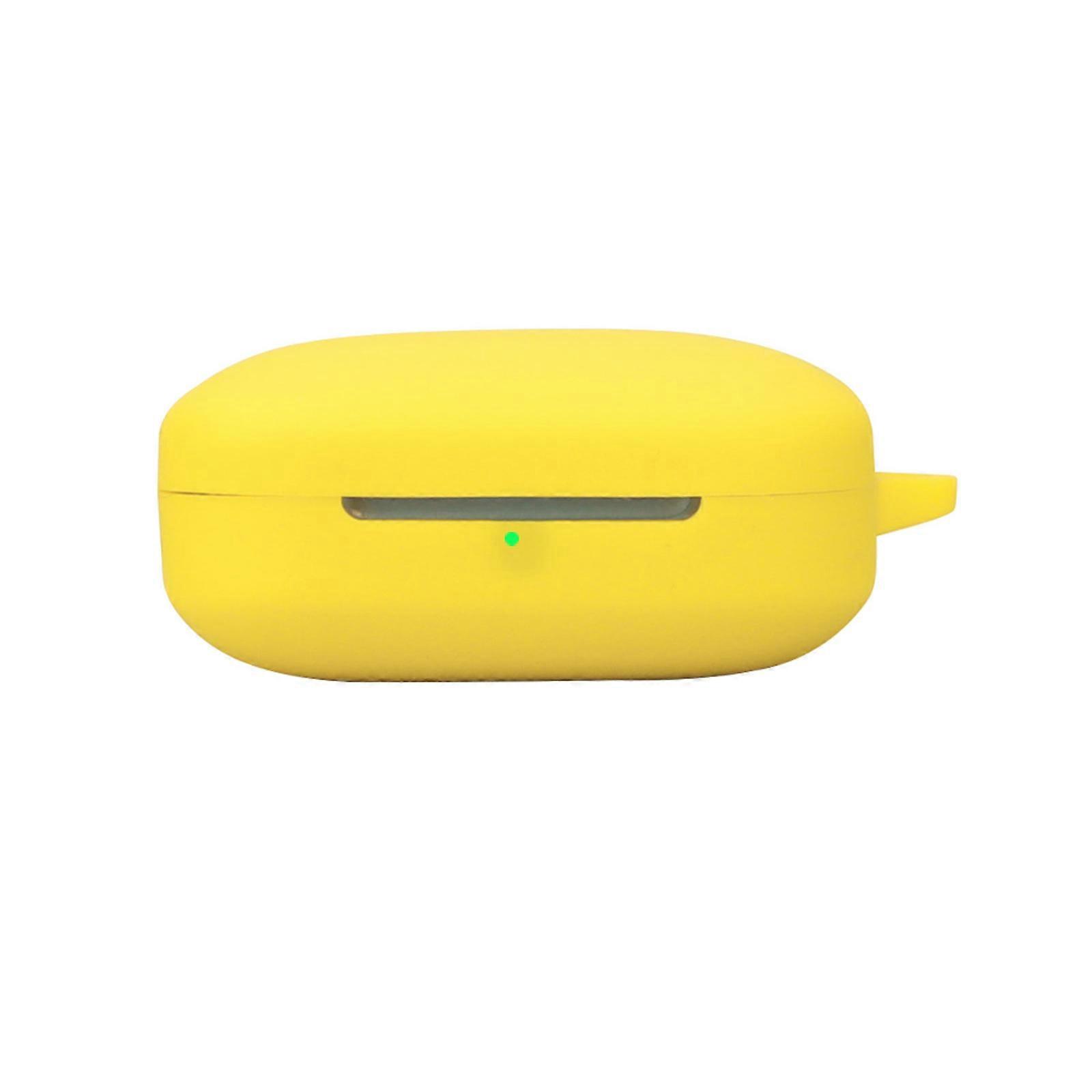 Earphone Skin Housing Shell Flexible Shell Protective Case Silicone Cover Wireless Earbuds Sleeve for Buds 3 Yellow