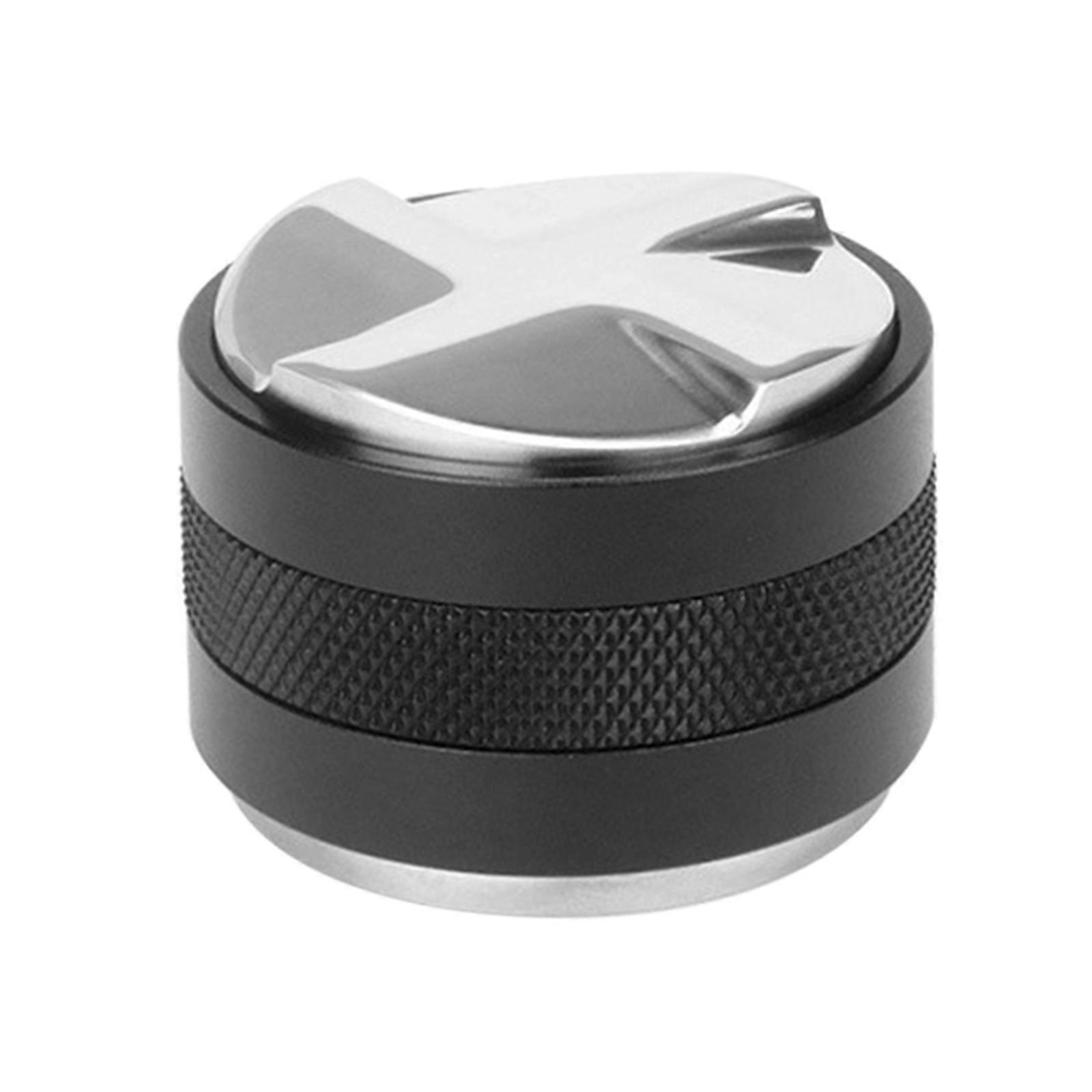 Double Heads Coffee Tamper Stainless Steel Material Coffee Distributor with Adjustable Depth Espresso Distribution Tool