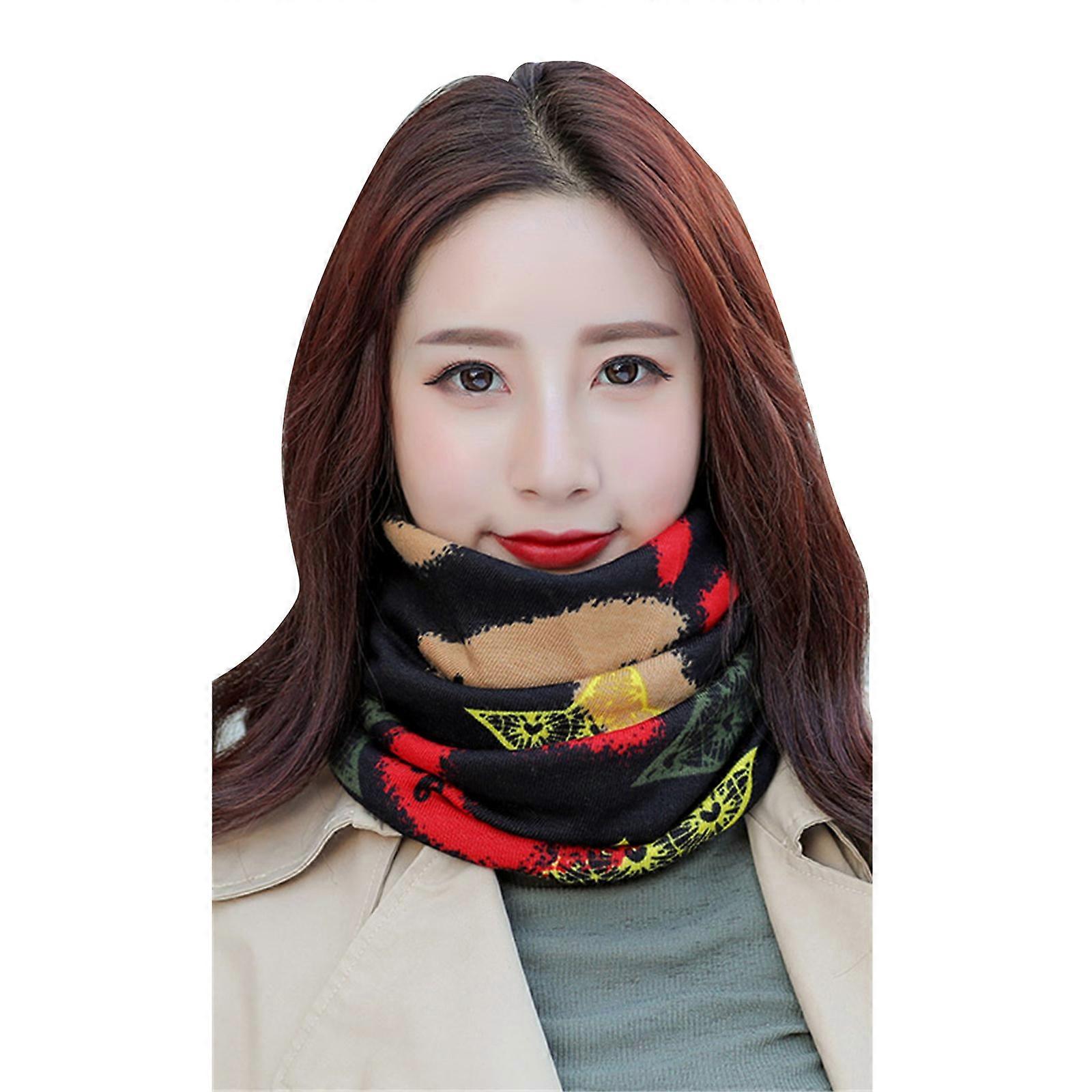 Winter Neck Warmer/Dual Use Beanie Hat Russian Hat Jazz Streetwear Knitted Beanie Hat for Women