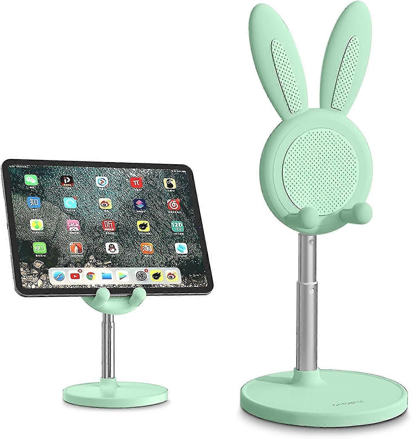 Cute Bunny Phone Stand, Cell Phone Holder For Desk Compatible With All Mobile Phone, Tablet, Switch, Height Angle Adjustable
