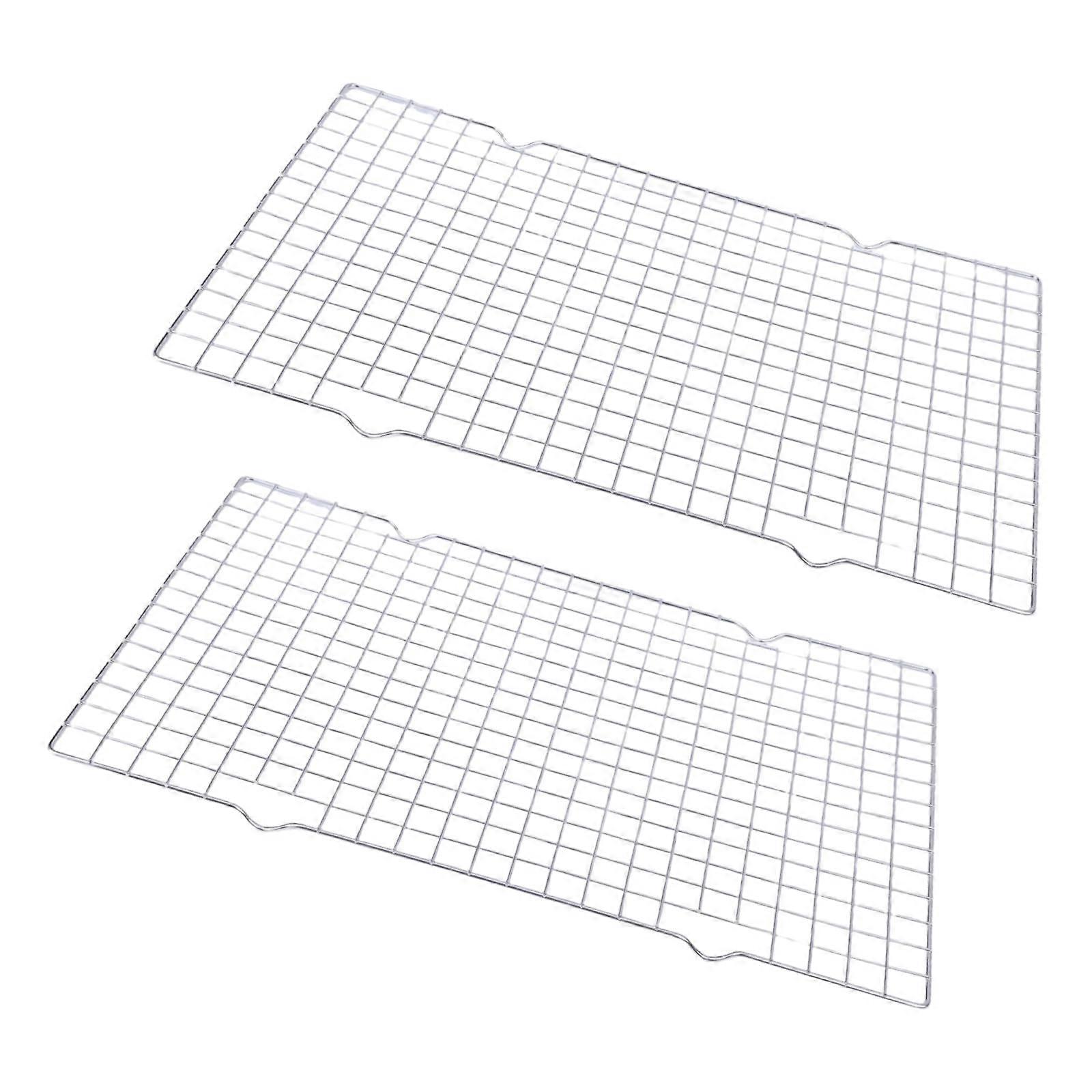 Professional Baking Rack Set, Stainless Steel Grill Tray, Oven Cooling Rack for Food Storage and Baking Accessories