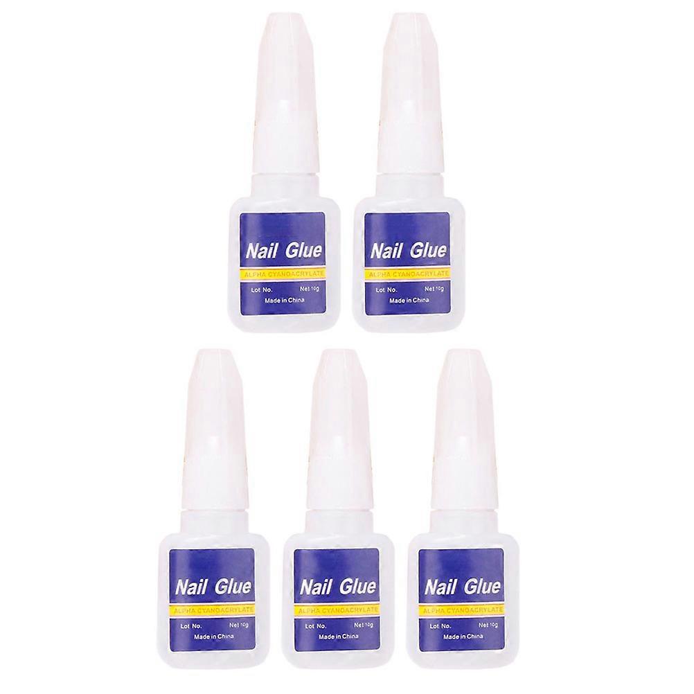 False Nail Glue for Secure Fit, Versatile Use in Nail Art, Made from Safe Ingredients