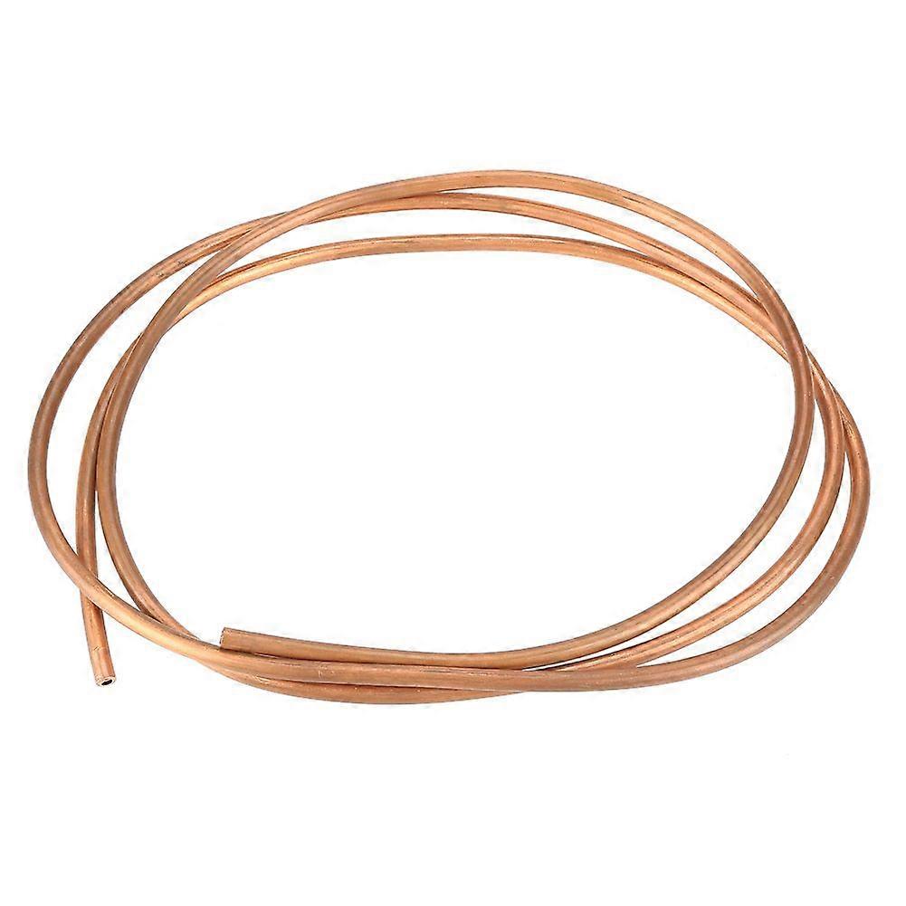 Kiváló minőségű 2M hosszú 6 * 1 mm-es rézcső puha rézcső belső átmérője 4 mm