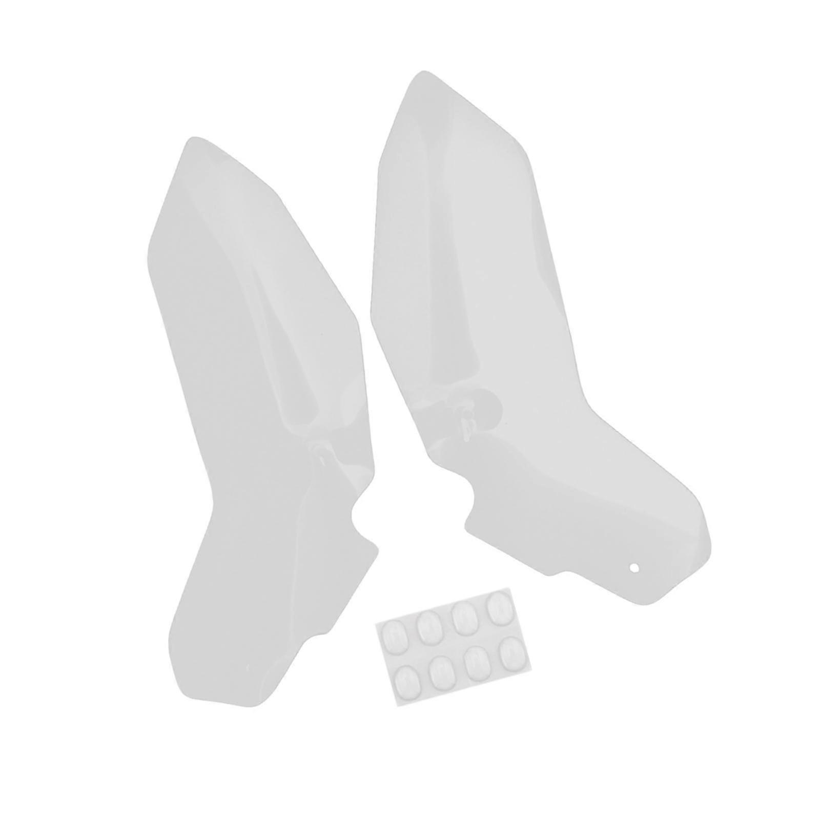 2Pcs Windshield Side Deflectors Motorcycle Accessories Sturdy Acrylic Stylish