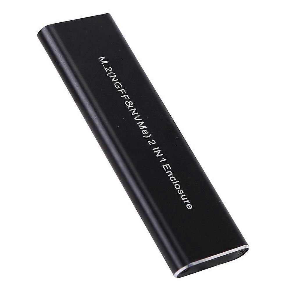 M2 NVMe SATA SSD Case 10Gbps HDD Box M.2 NVME NGFF Enclosure