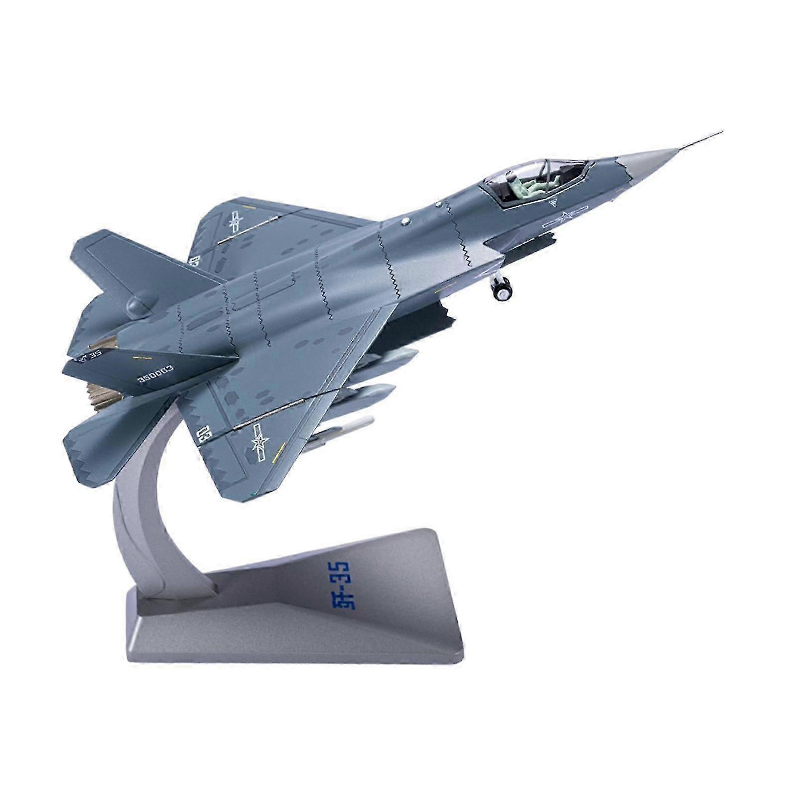 Alloy 1/72 Scale Fighter Aircraft Diecast Model for Display Shelf in Home or Office Decor
