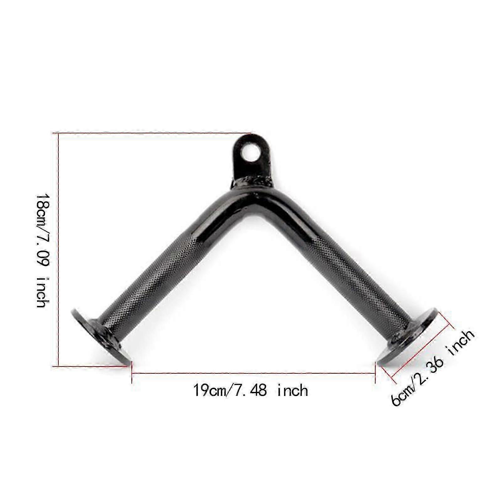 Tricep Press Down Bar Attachment for Cable Machines - Ideal for Fitness and Strength Training Workouts