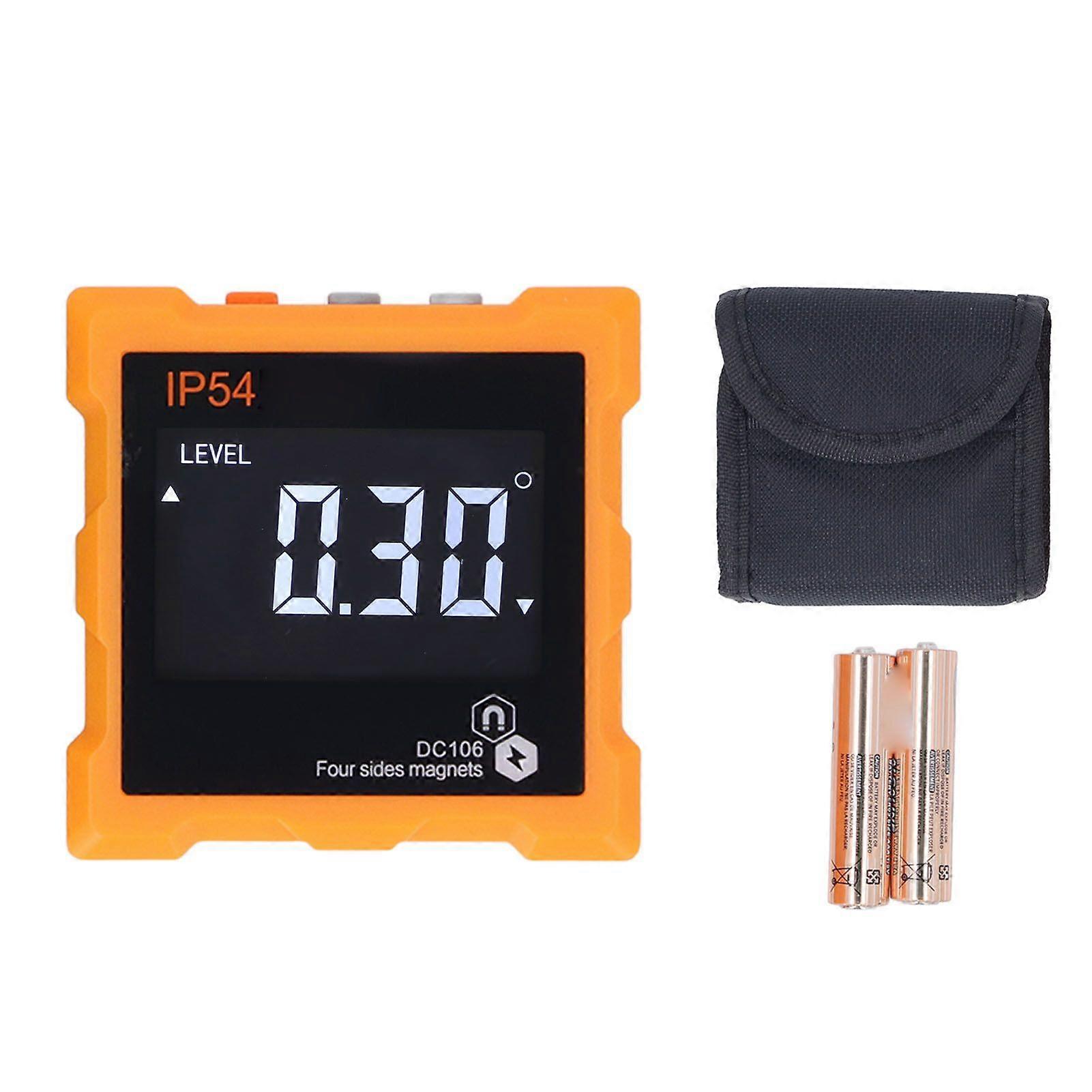 High quality  IP54 digital display inclinometer angle meter LCD screen slope