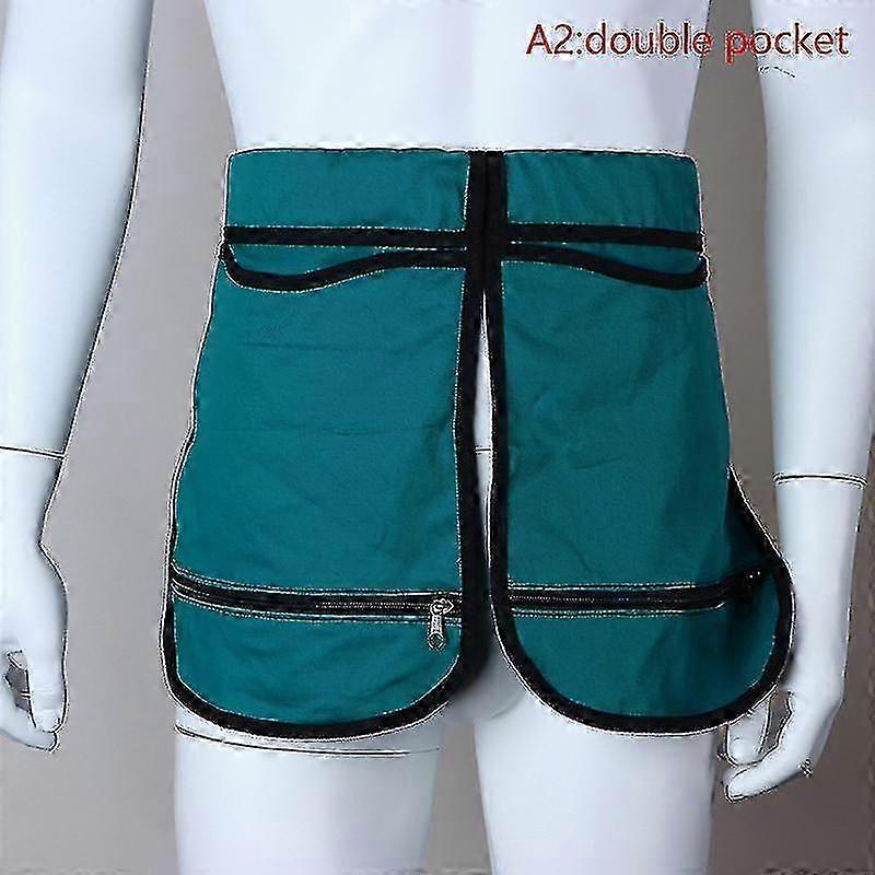 調節可能なポータブル尿ドレナージバッグホルダー、シングルポケットカバー付き