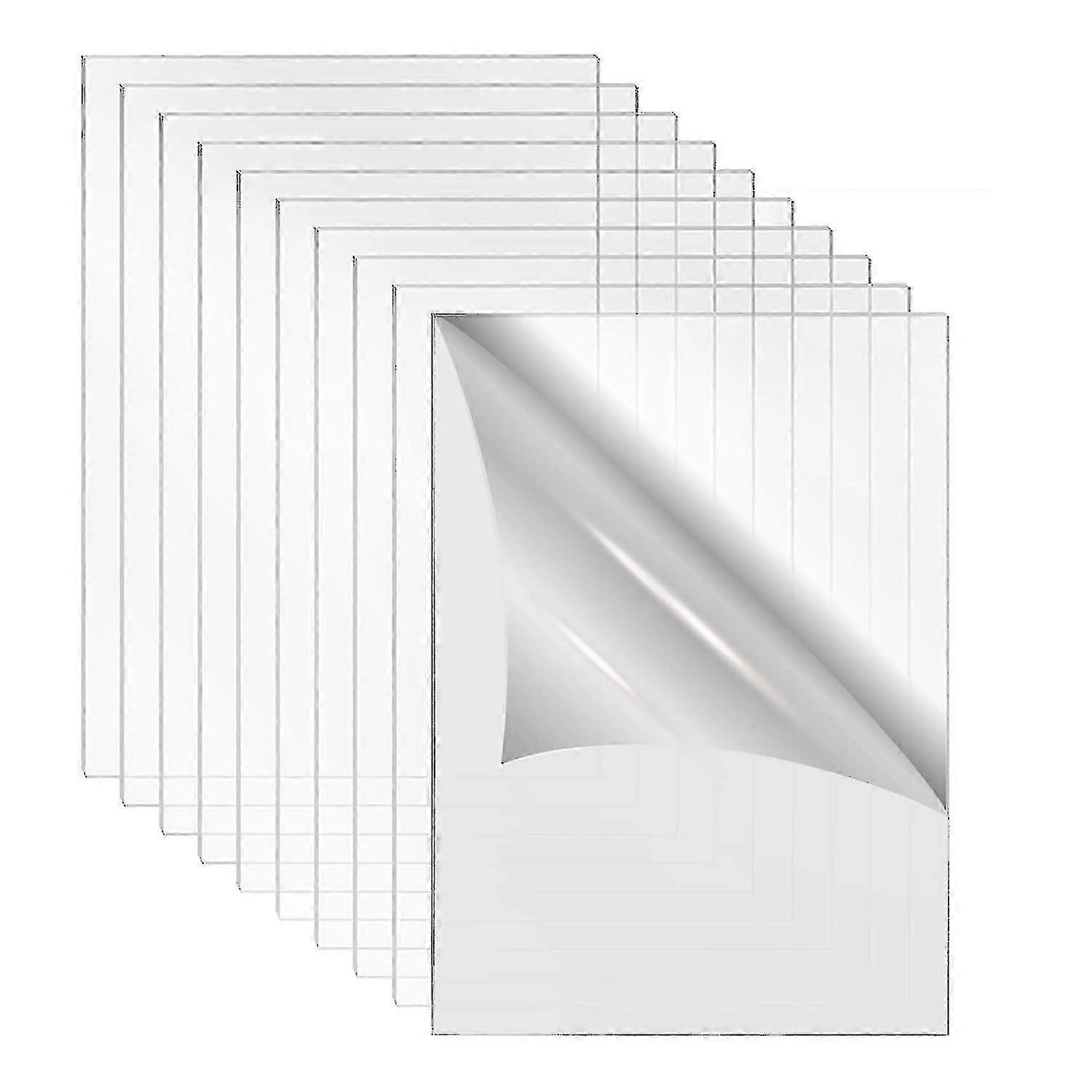 Clear Acrylic Sheet 4x6 Inch 2mm Thick for Photo Frame Replacement Plexiglass