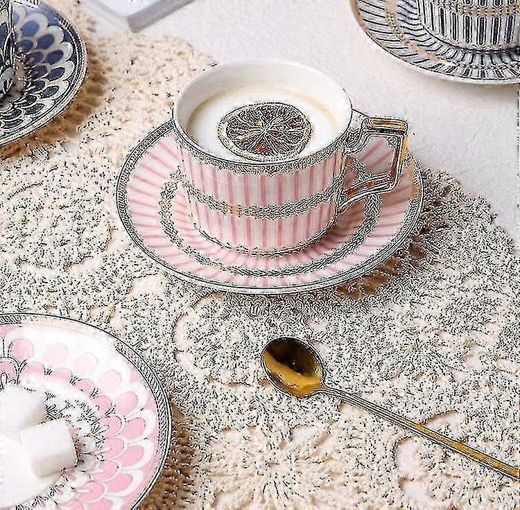 Coffee Tea Sets High Appearance Level Coffee Cup Light Luxury Ins Wind Cup And Saucer Set High