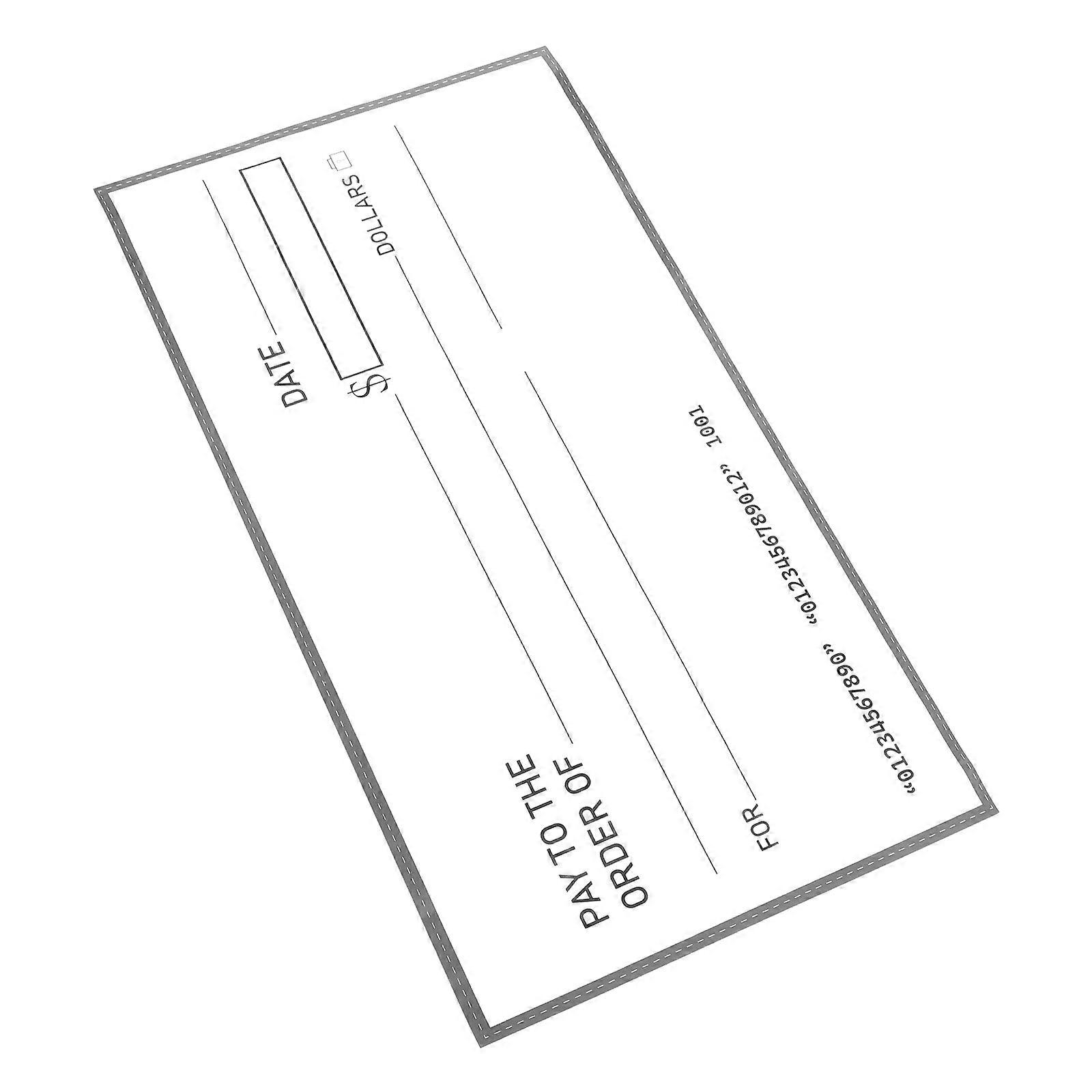 It sounds like you're describing a **giant dry erase fake check**—a fun and versatile prop often used for pranks, presentations, and special events.