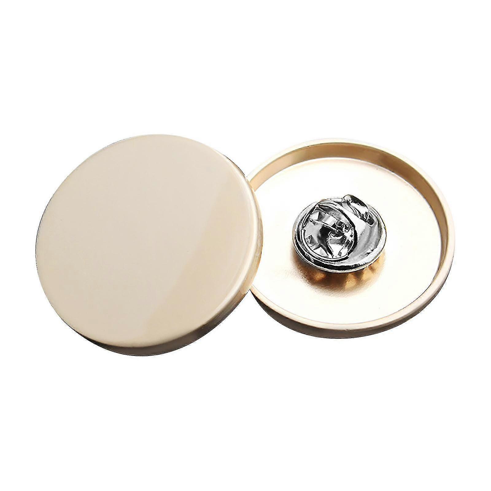 Adjustable Removable Button-Free Waist Retractable Button - Gold