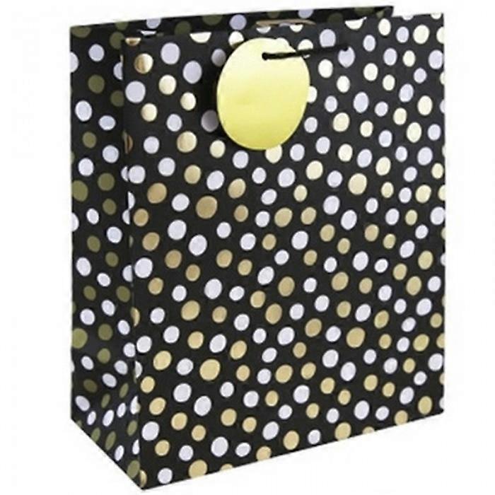 Eurowrap Dotted Gift Bag (Pack of 6)