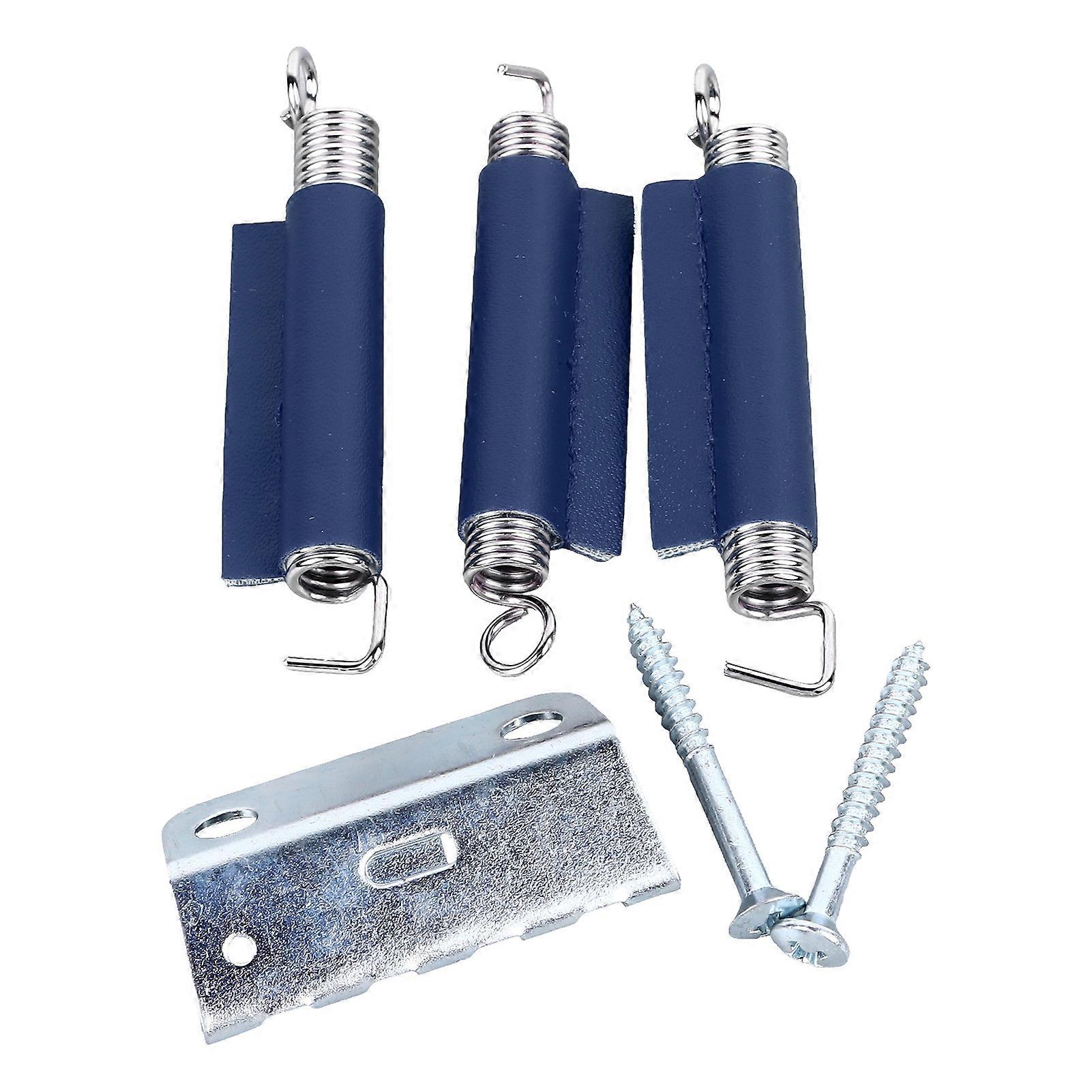 Gitar Tremolo Bridge Spring Kit Lydløs for ST Tremolo Spring Claw Kit Erstatning Gitarer Deler GAQ127 Navy Blå 