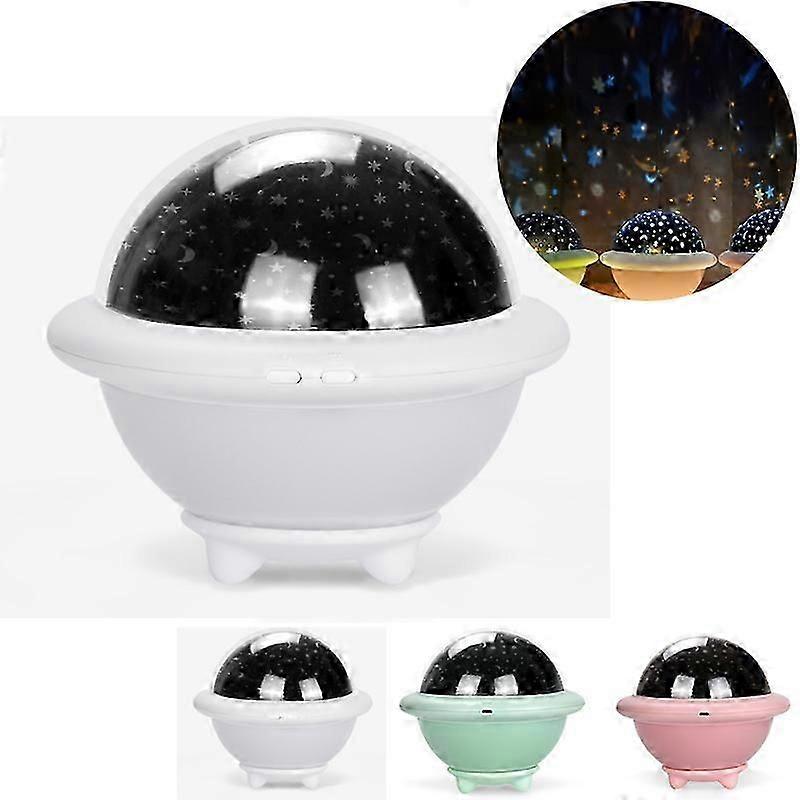Starry Sky Projector Star Night Light Rotating LED Projection Lamp Bedside Room