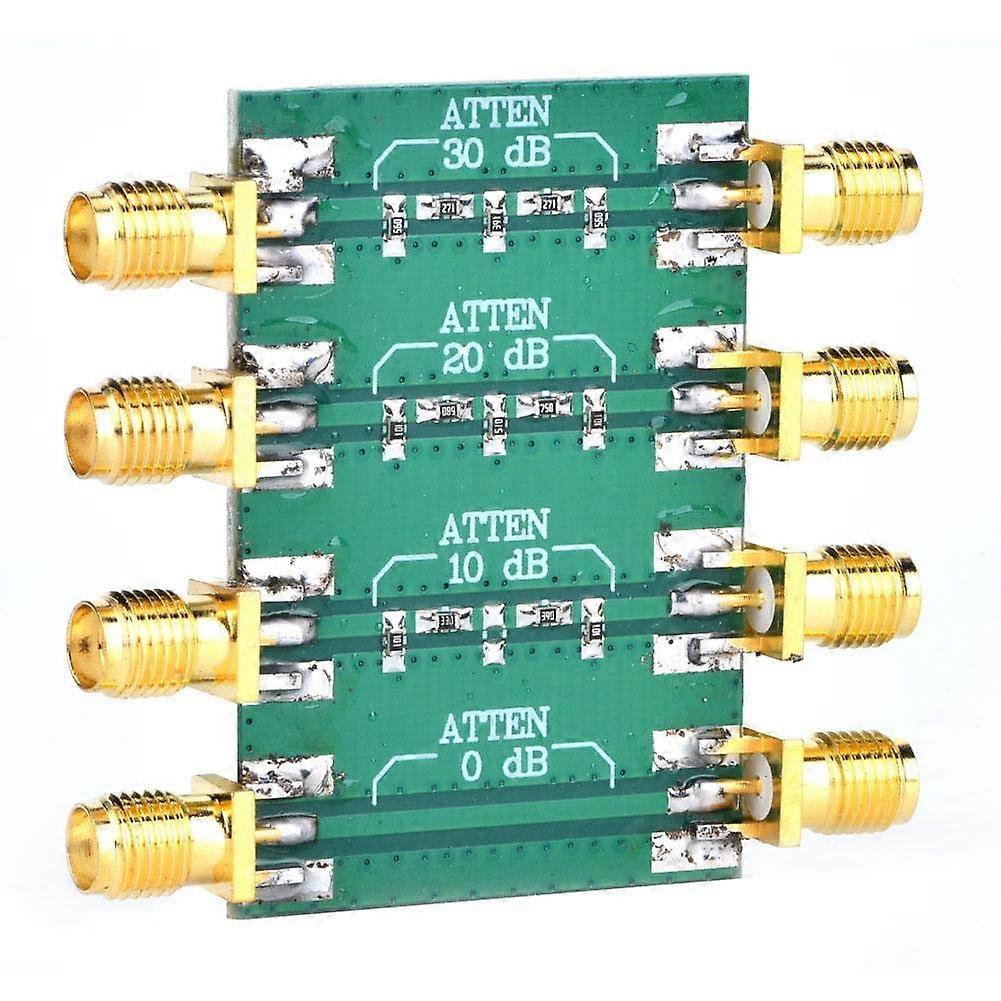 High Frequency Attenuator 50Ω, DC 4.0GHz Fixed SMA Damper, Double Socket Head for Electronics Devices