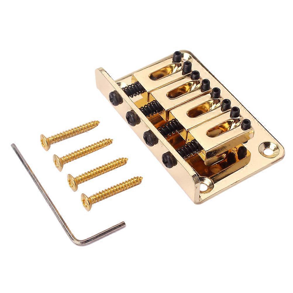 Bass Guitar Accessories Ga906 Golden Square Top Load Strings Height Adjustable 1 Set