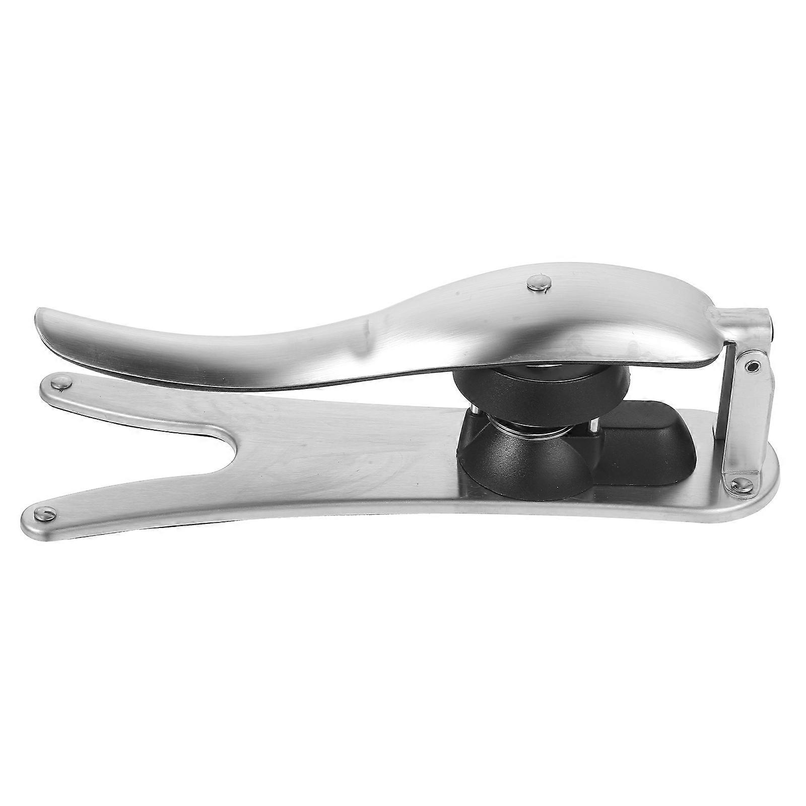 Working Nutcracker Walnut Clip Kitchen Tool Home Use Silver 23.5X8X7CM Automatic Rebound 1Pcs