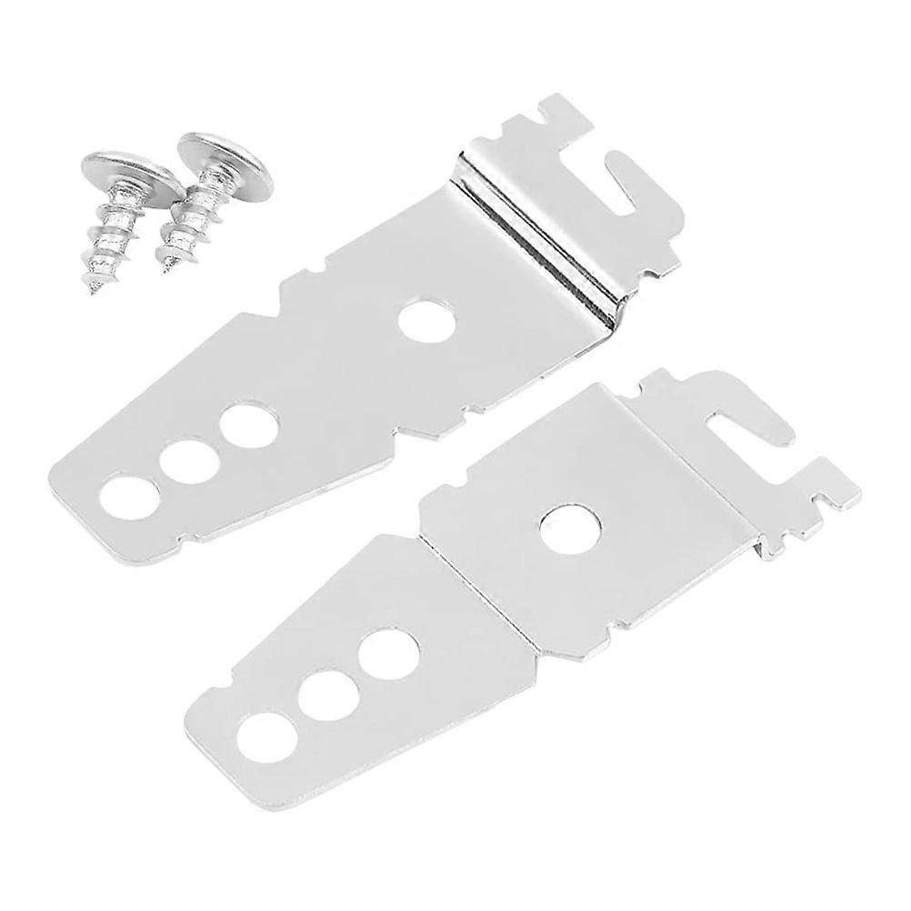 2pcs Under Counter Dishwasher Mounting Bracket Professional Dishwasher Mounting Kit for Easy Installation
