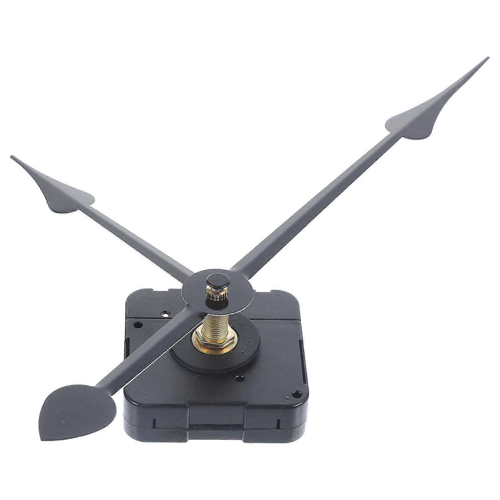 DIY Clock Mechanism High Torque Long Shaft Clock Movement with Hands for and Hobbyists 1 Set