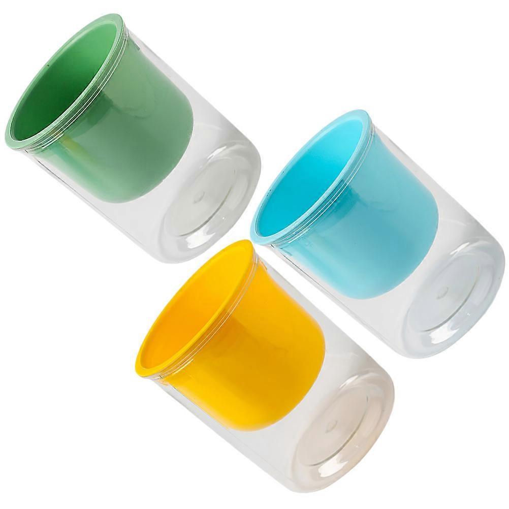 Here's a refined and professional product description based on your input:
**3pcs Self Watering Flower Pots – Convenient Plastic Planters for