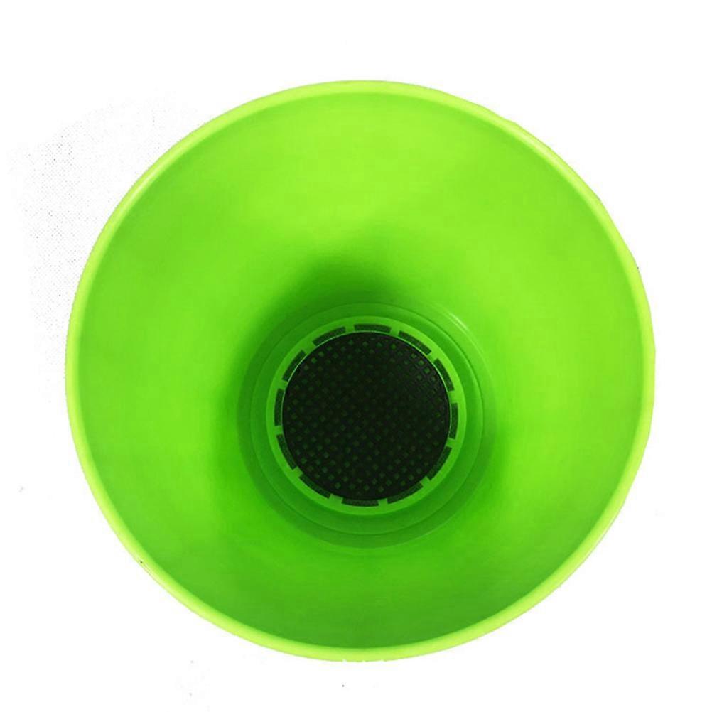 Planter Mesh Pad Flower Pot Bottom Net 7.5cm Diameter Black Efficient Drainage Keep Out Pests 24Pcs