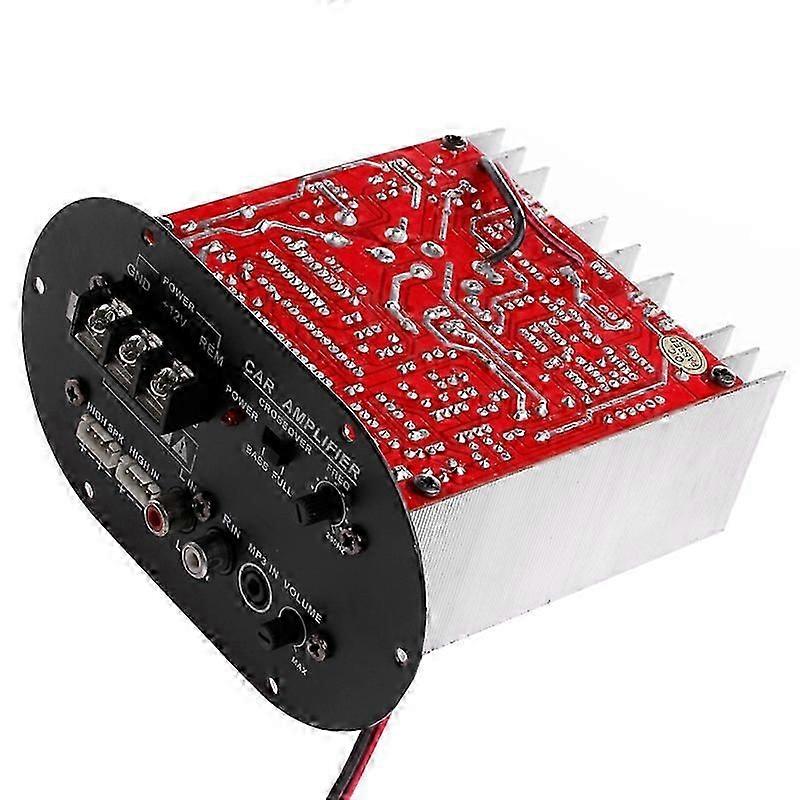 Placa amplificadora de carro 12V Amplificador de subwoofer de alta potência 120W 8-12 polegadas