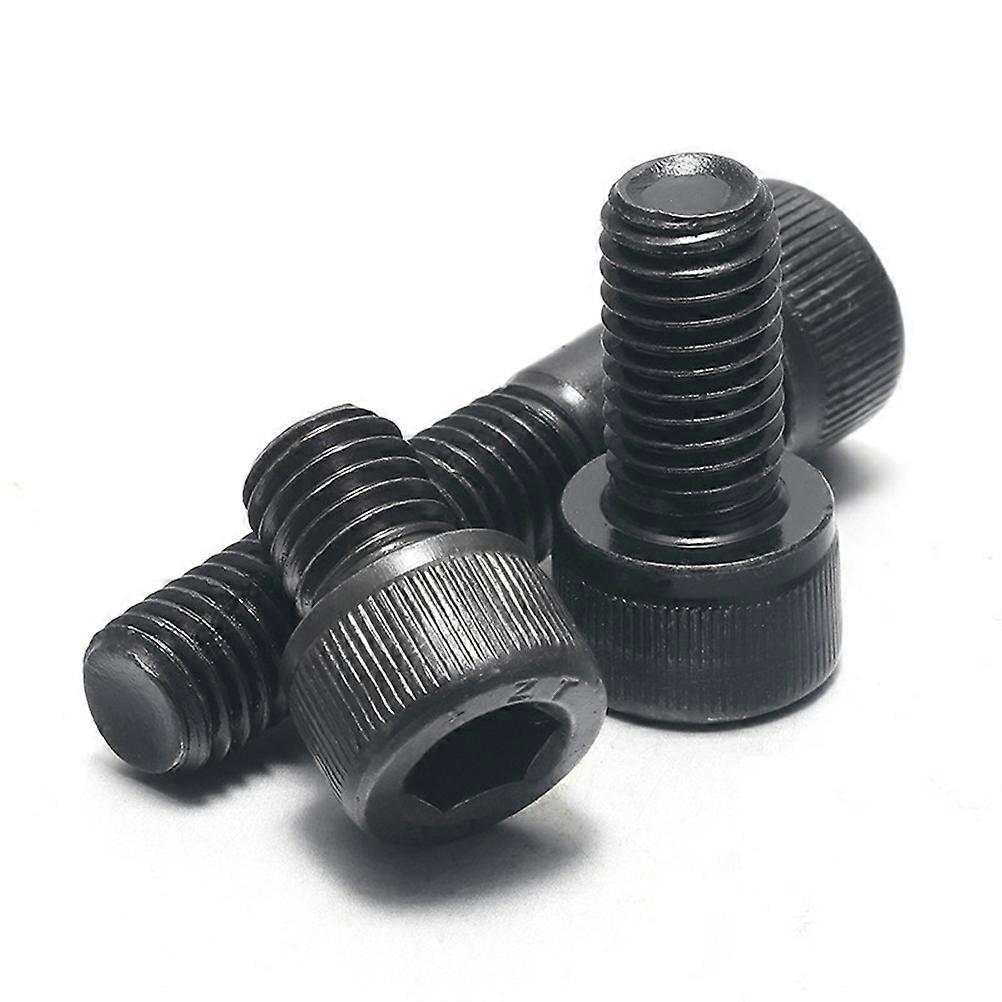 Short Screws Carbon Steel M5x22 Hexagonal Socket Reverse Thread Ship Assembly High Tensile Strength 60Pcs