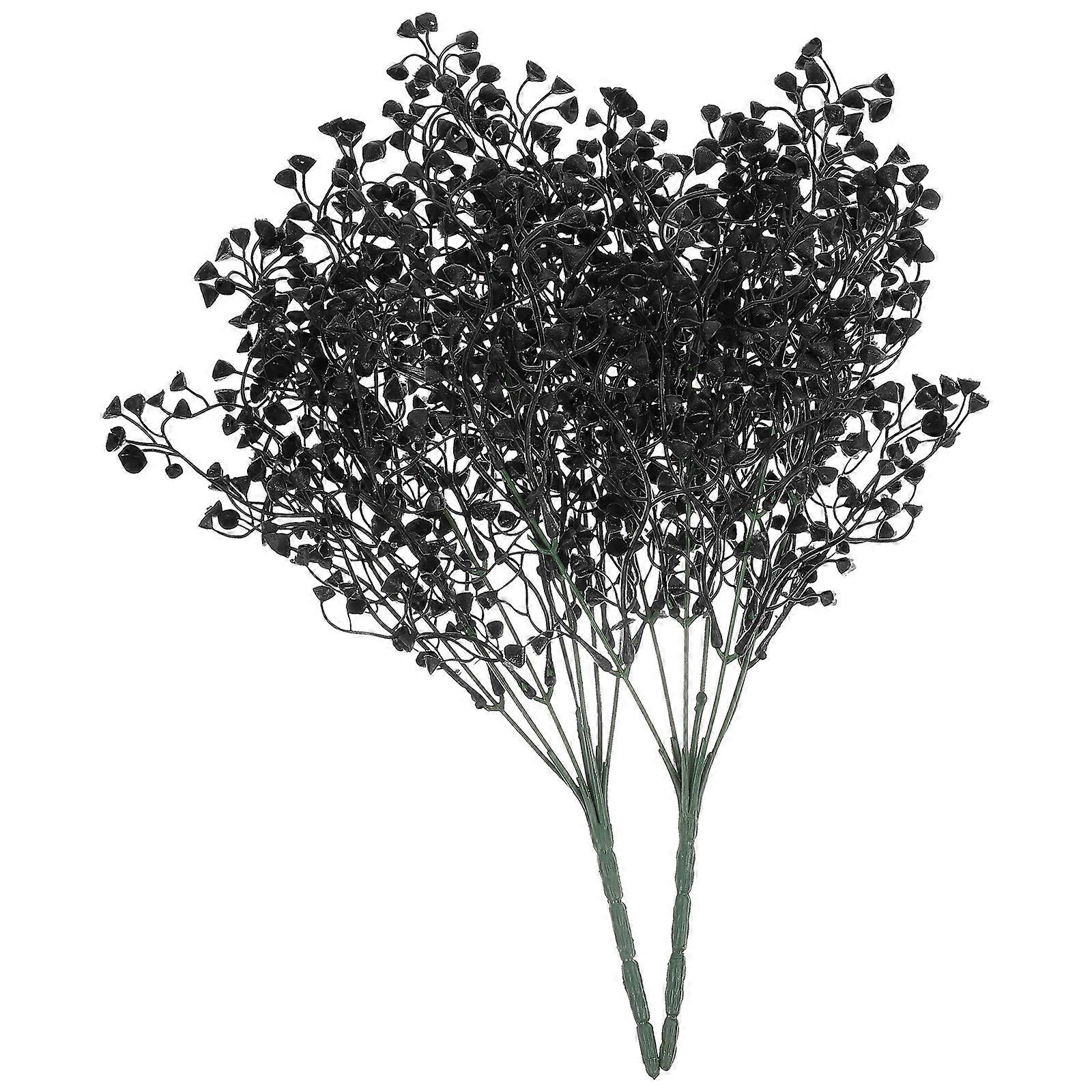 a polished and professional product description based on your input:
**2PCS Halloween Faux Flowers Artificial Plant Decor for Office, Desktop,