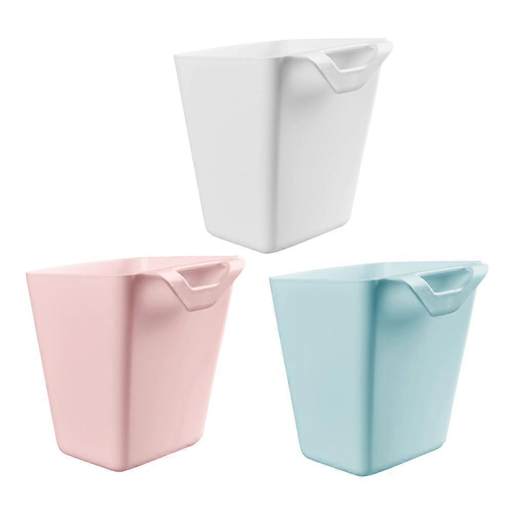 Rolling Cart Attachments Trolley Cart Hanging Cups White 3Pcs