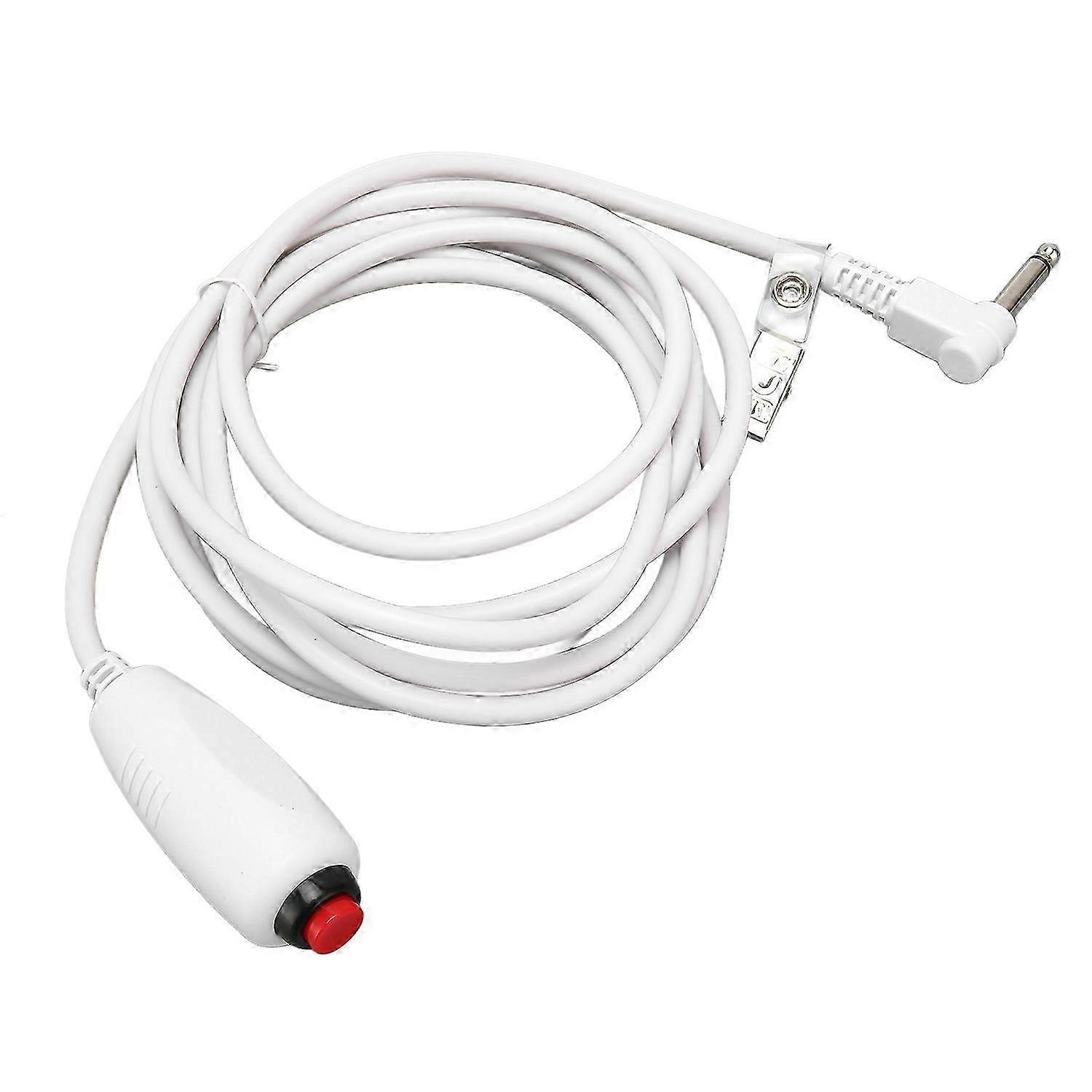 Push Button Cord Universal 6.35mm Interface Replacement Nurse Call with Clip for