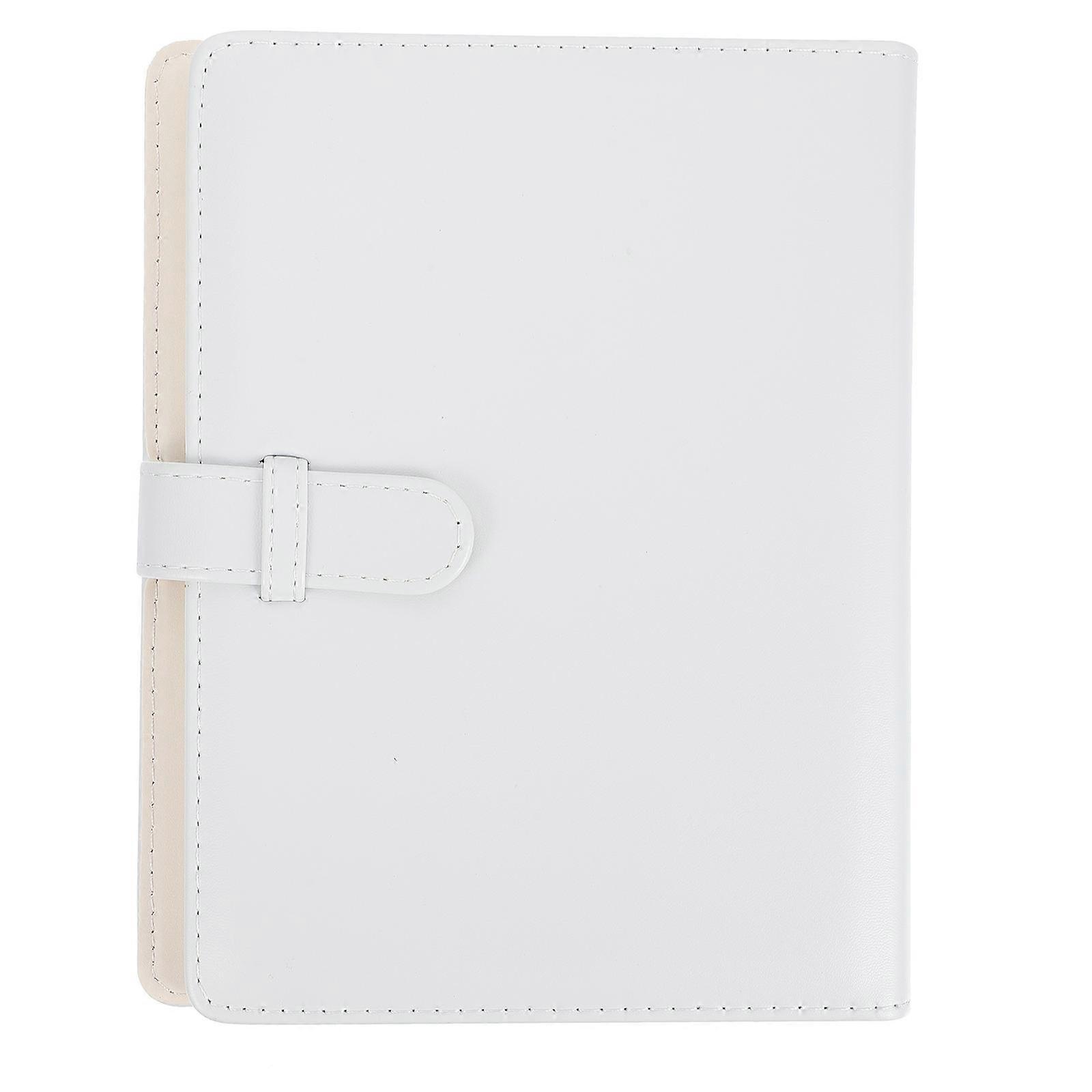 Vintage Photo Album for Saving Photos Practical PU Material Silver Color 128 Pages
