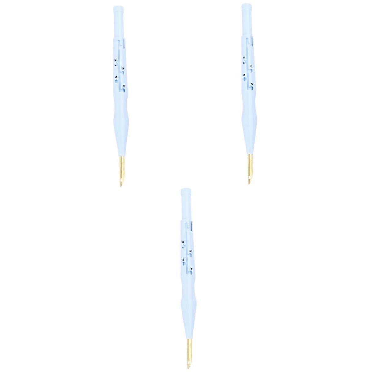 3St Sticknadel Stanznadelwerkzeug Adjustable Punch Needle Kit for Beginners Embroidery Crafts Blue Stick Sticks