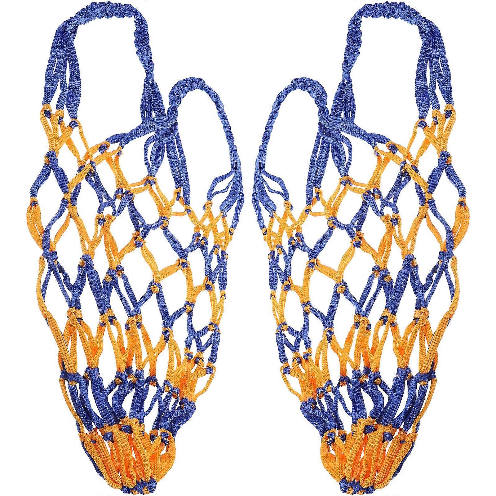 Portable Balls Bag Basketball Net Bag For Sports Events Durable 2Pcs