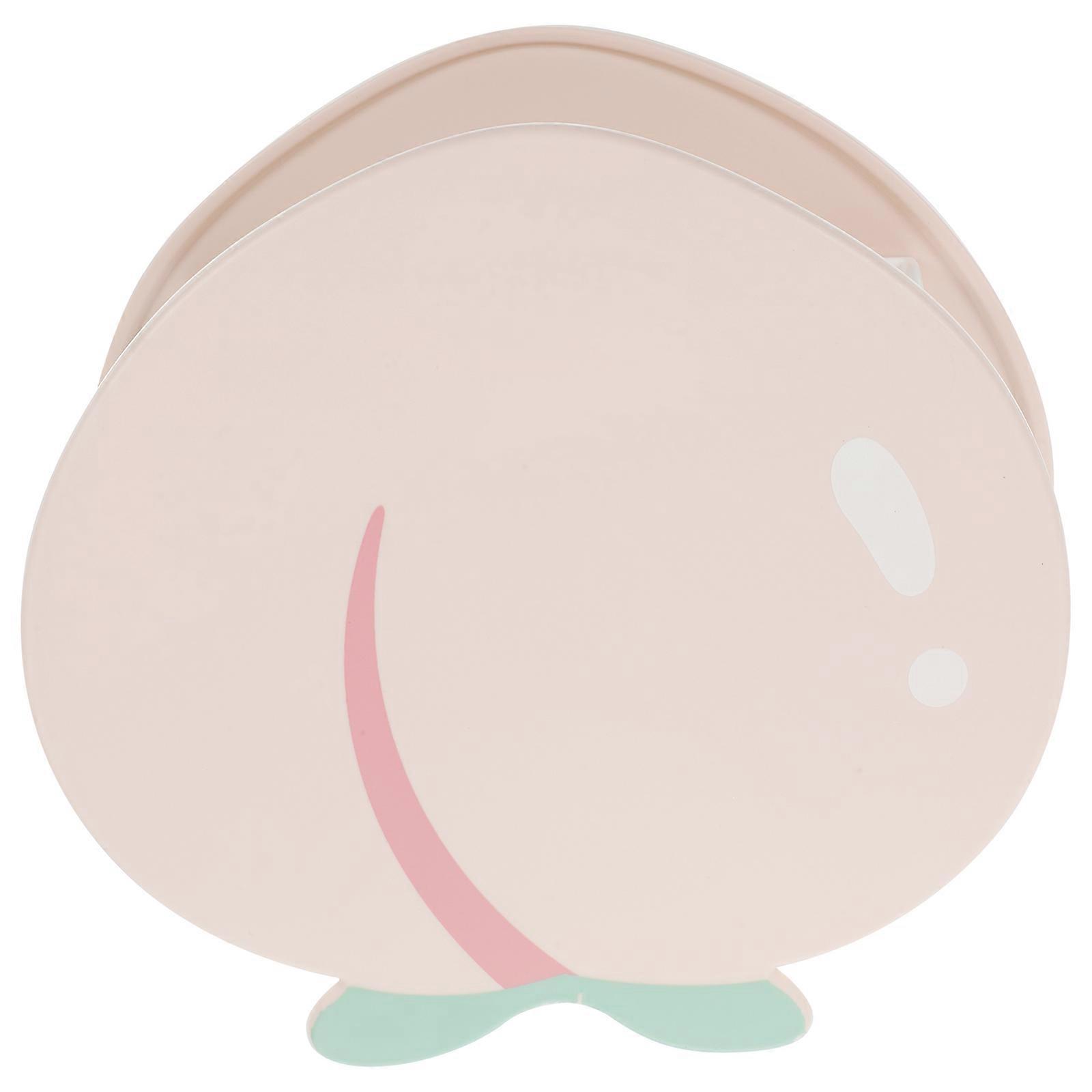 Utensil Storage Box PP Material Peach Shaped For Home Kitchen Organization 1Pack