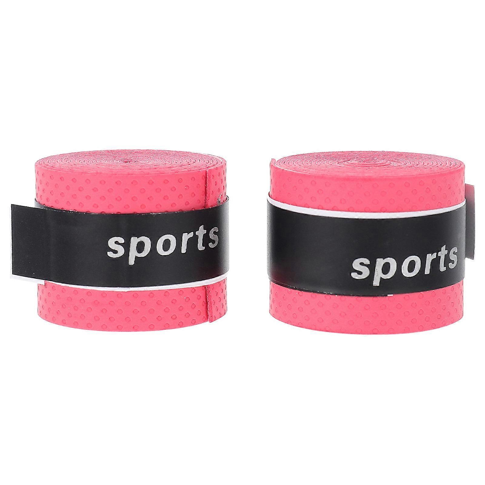 Pink Drum Tape Comfortable Non-slip Sweat-absorbent Cover for Drummers 2Pcs