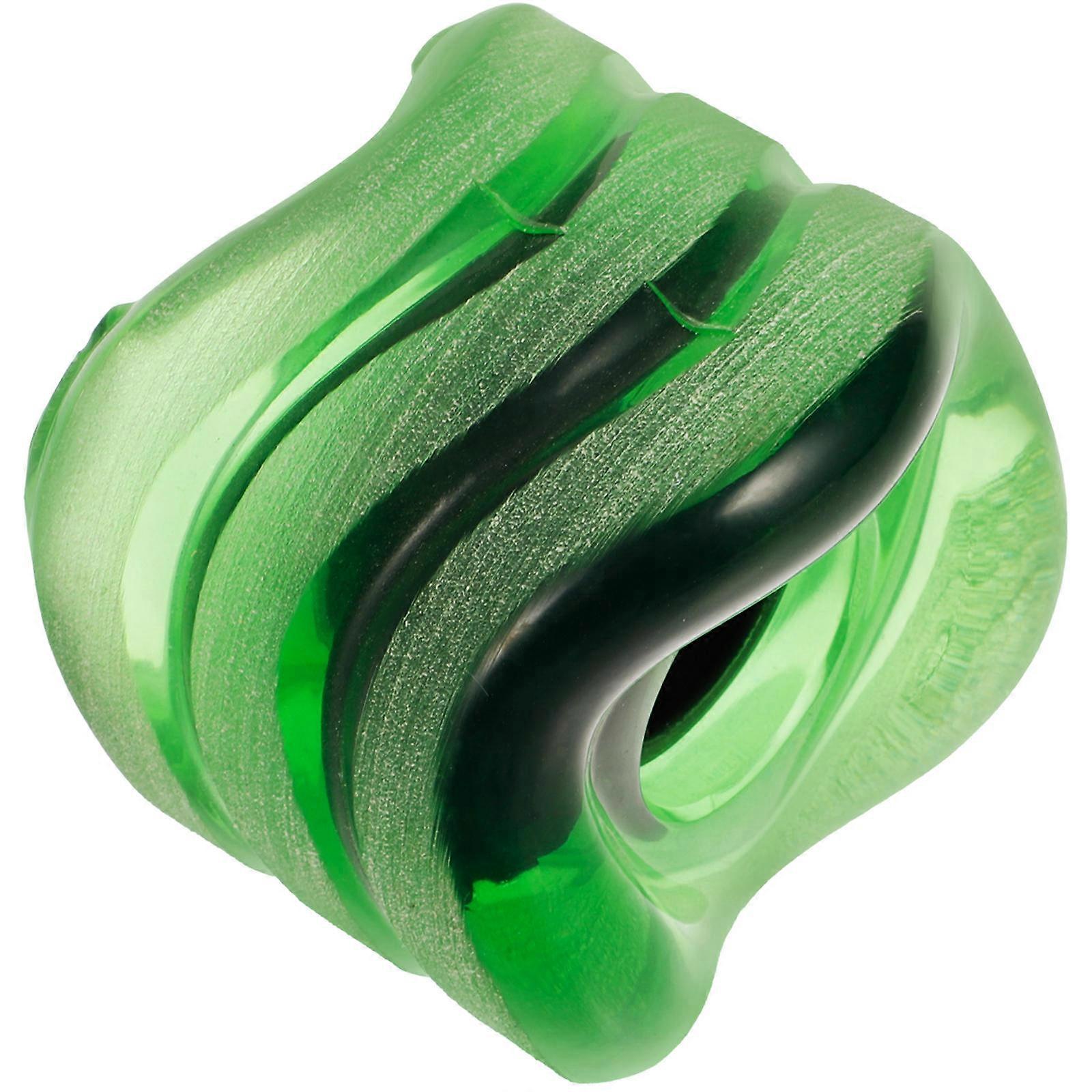 Skateboard Wheels For Street Skating Skateboard Shaped Wheel For Wave Shock Absorption Stability 2.6X2.6X2.2in 1 Pair