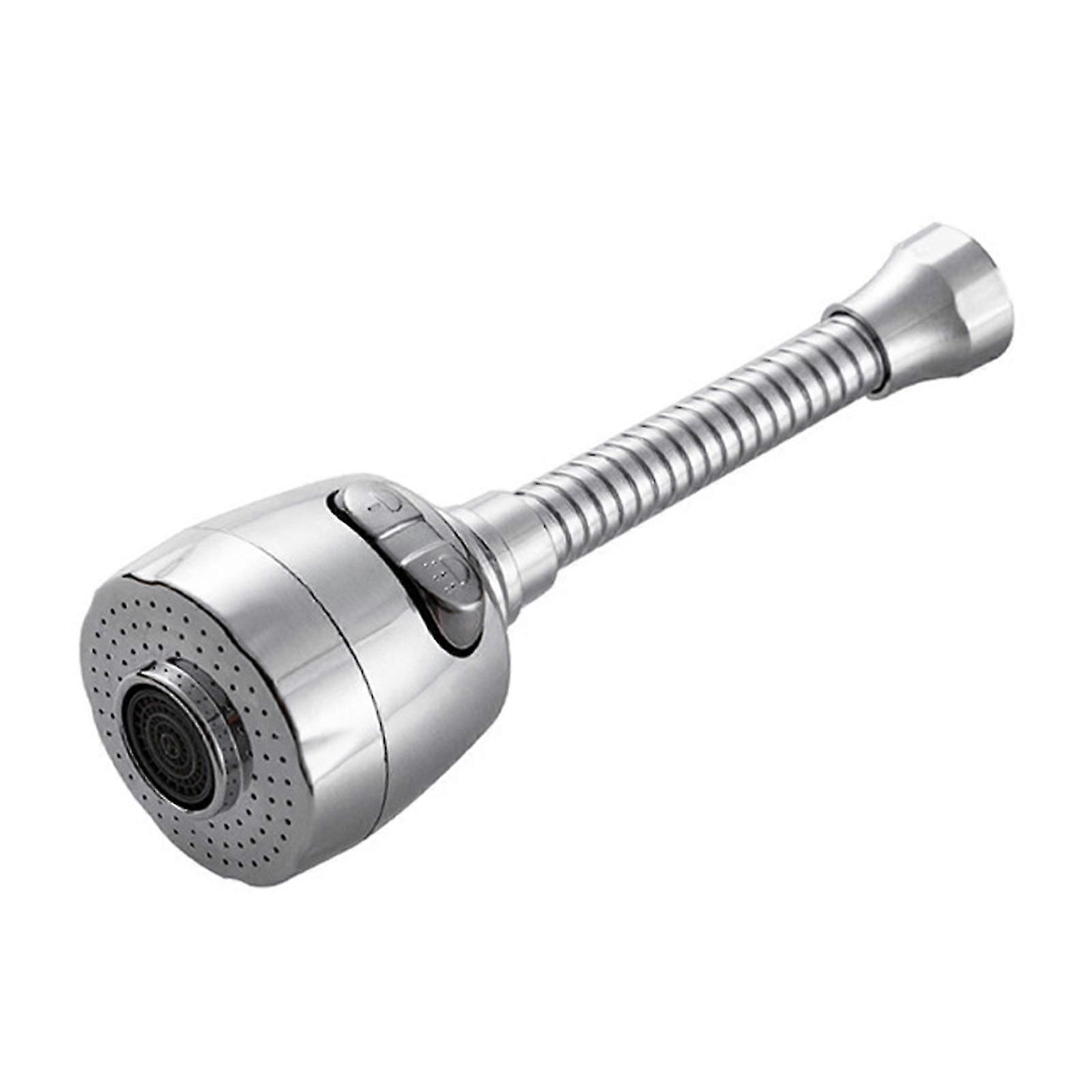 Faucet Nozzle Tap Extender with 360 Degree Rotation Two-speed Water Bubbler Aerator for Kitchen Sink