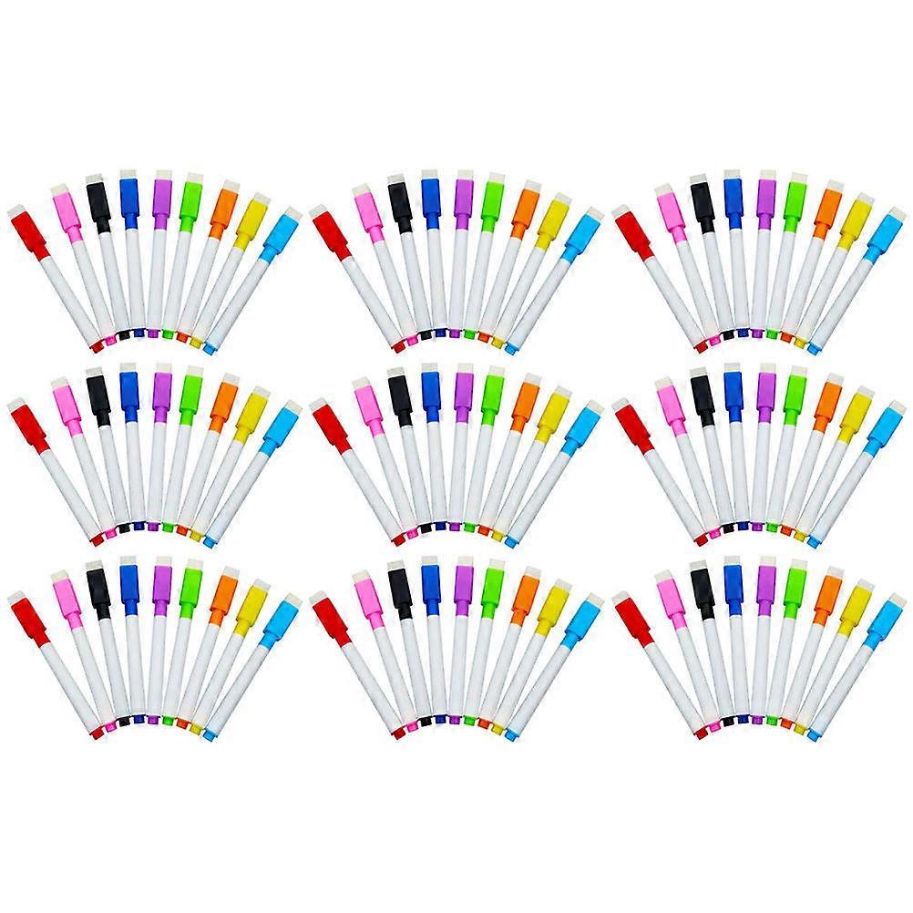 Whiteboard Marker with Erase for Home Use 90Pcs Purple Students Smooth Writing