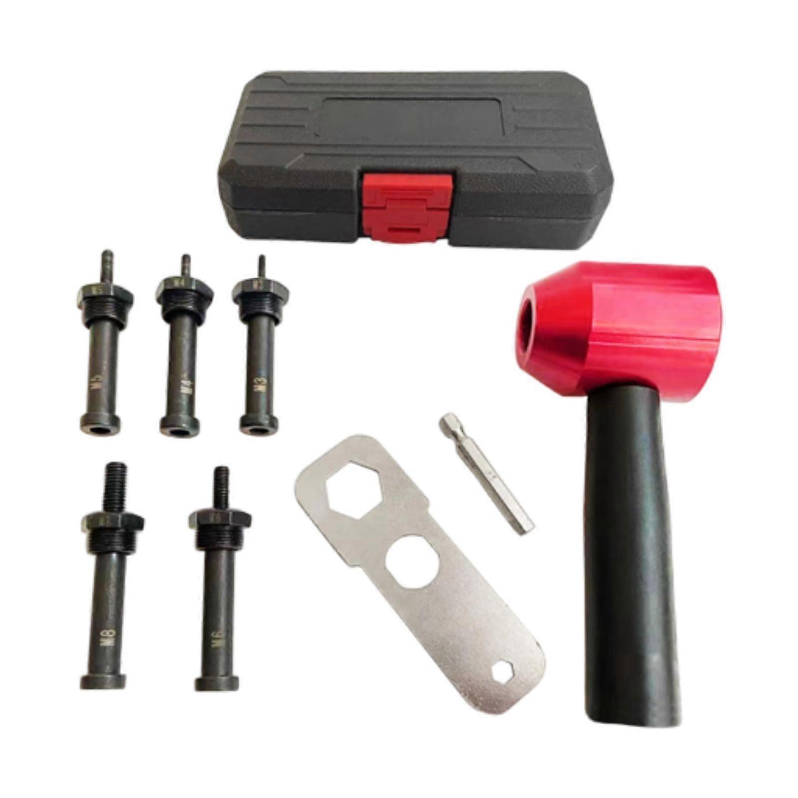 Electric Riveting Nut Machine Adapter Industrial Comfortable Grip Multiuse