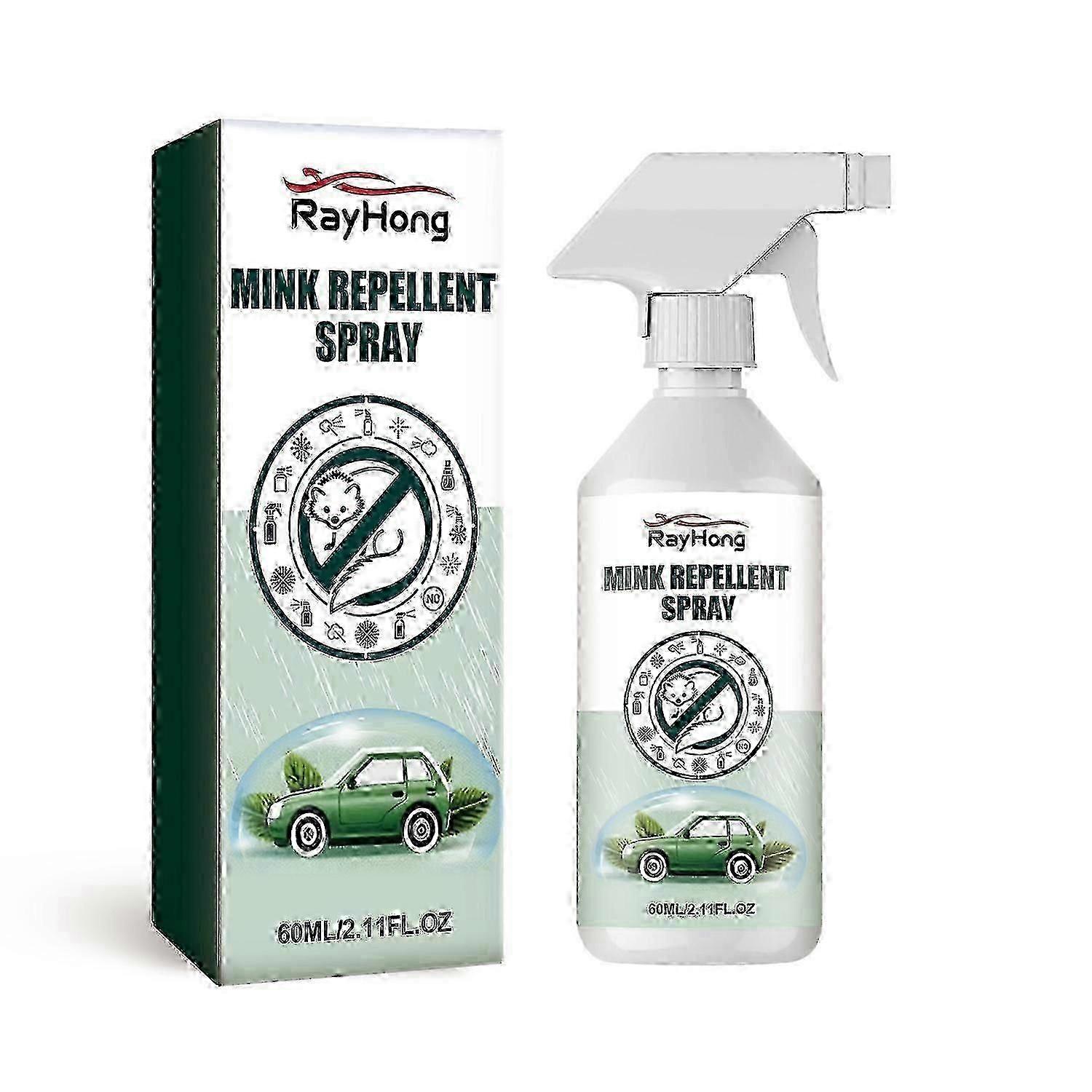 Rayhong Mink Repellent Spray, Anti-Weasel And Mink-Repellent Spray For Car Engine Compartment