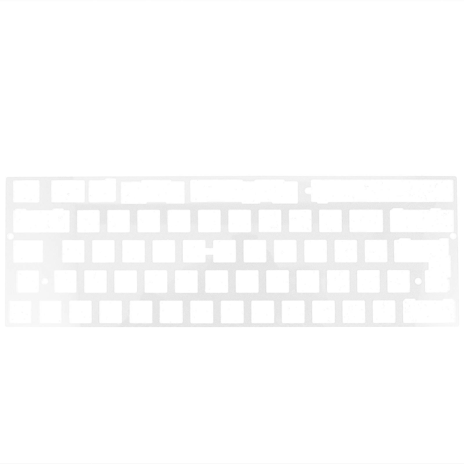 Stabilizer Positioning Plate Positioning Board Enthusiasts White 11.2X3.7X0.1in Professional Manufacturing Technology 1Pcs