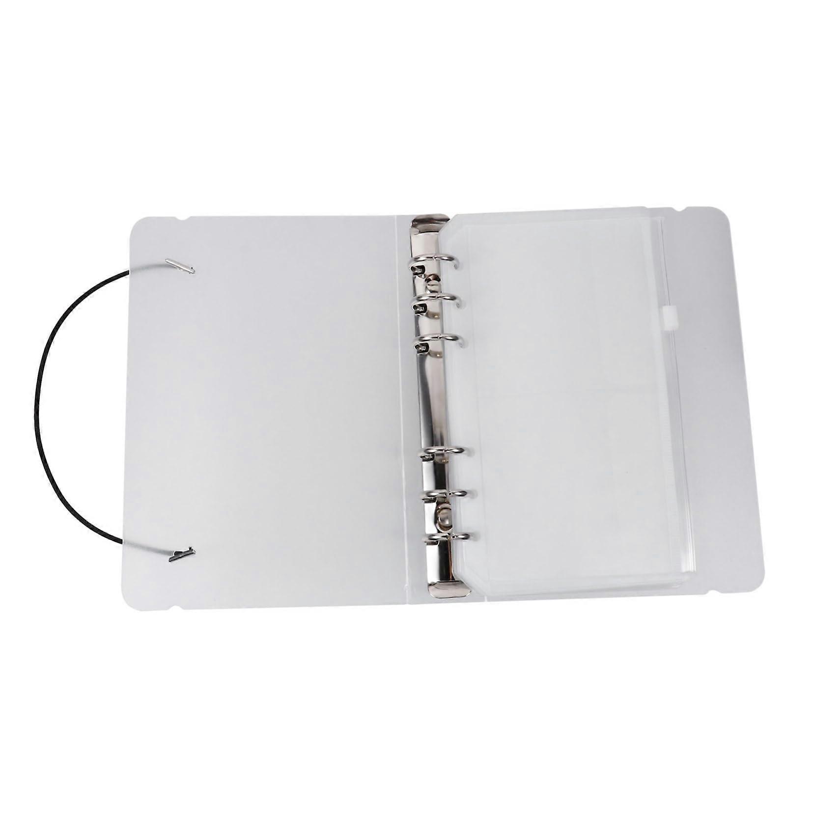 DIY Storage Book For Stickers And Cards Transparent Durable Organizer 1-Set For Crafts And Organising Stickers For Creative Projects