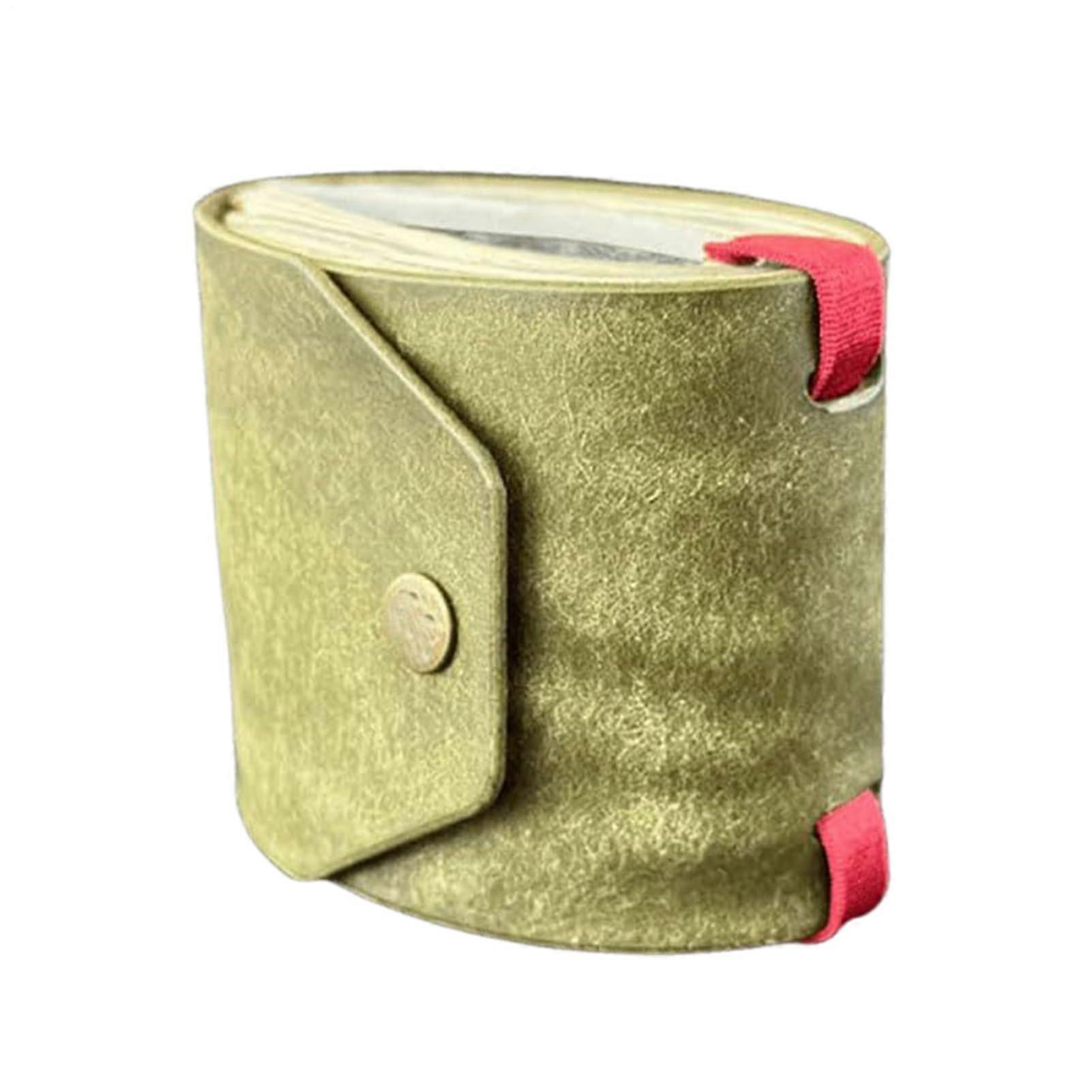 Cash Wrap Wallet Fast Access And Banded Banknotes Storage For Waitstaff Small Businesses And Cashiers Green
