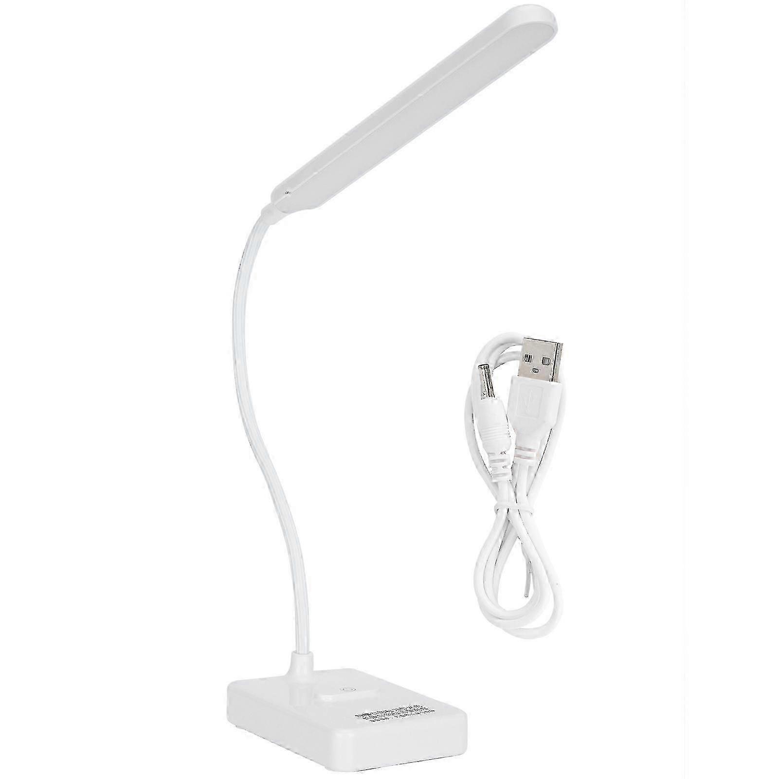 Bendable LED Eye Protection Lamp with USB Charging and Three Gears for Home or Office Use, White 1901