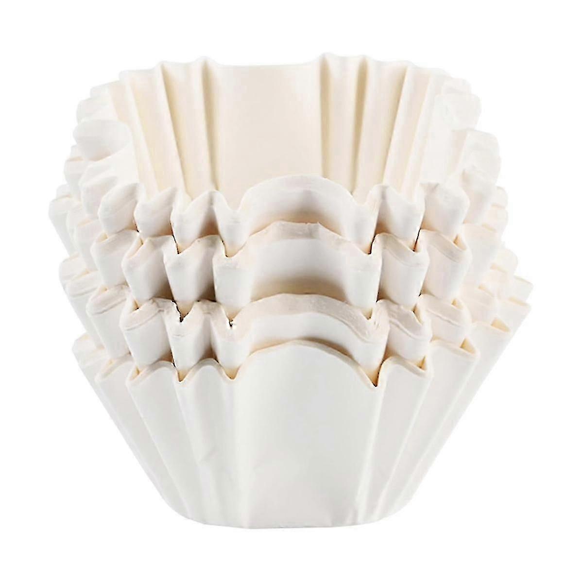 100Pcs Square Cupcake Liners, Non-Stick Heat Resistant Baking Cups for Desserts, Oilproof Oven Safe