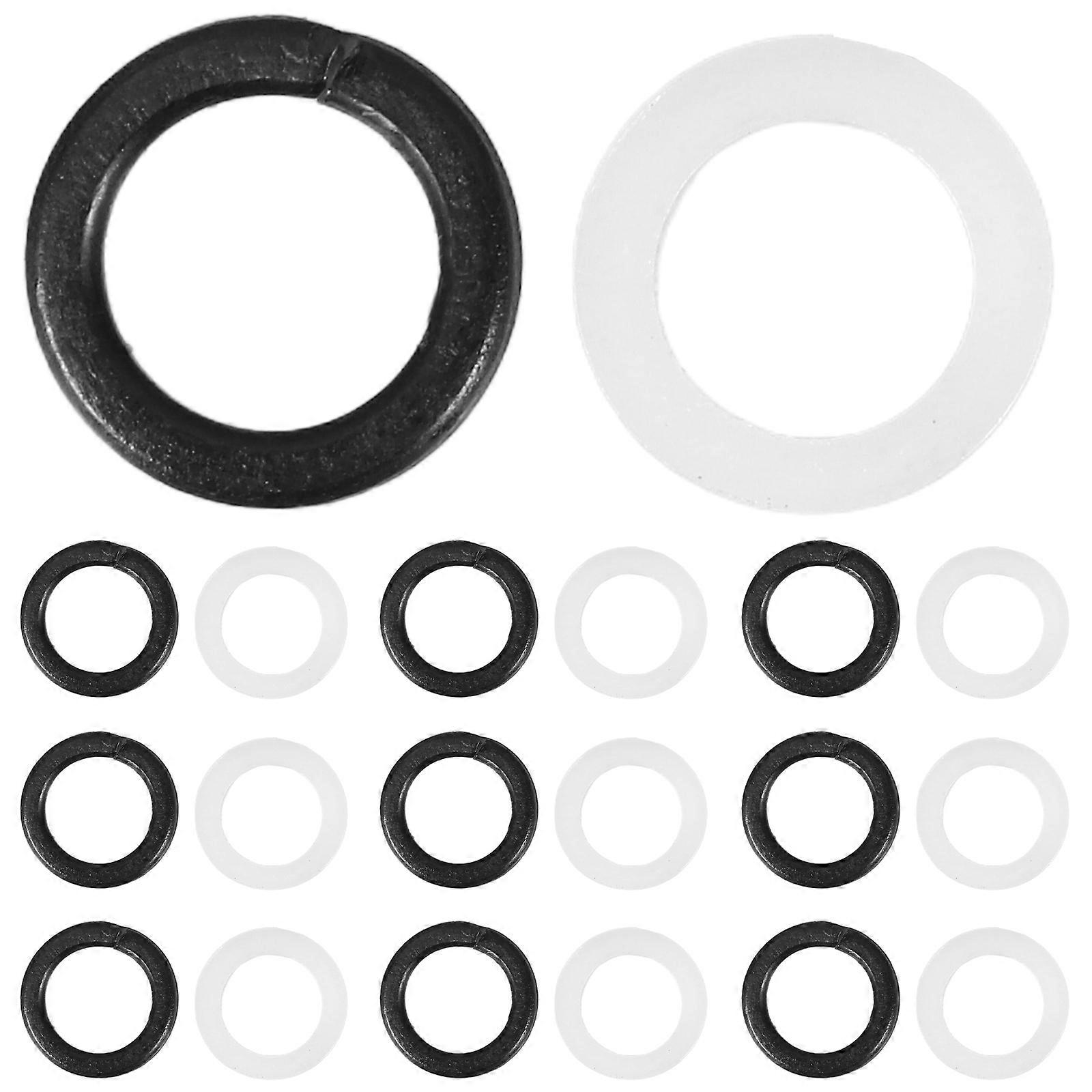 10 Pairs Replaceable Guitar Tuning Peg Gaskets for Easy Installation and Optimal Performance on Acoustic and Electric Guitars